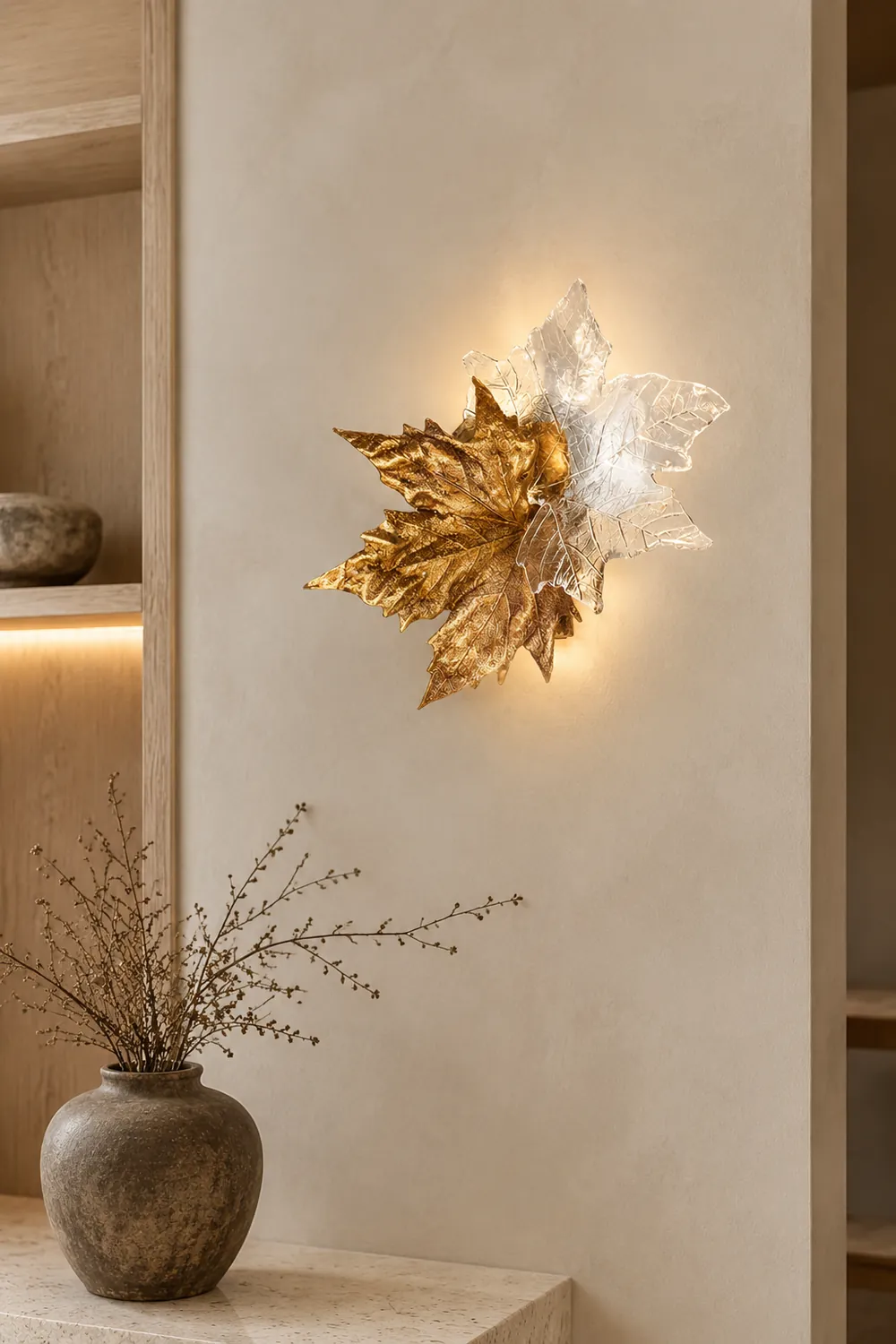 Folio Leaves Wall Lamp - Lumpaz