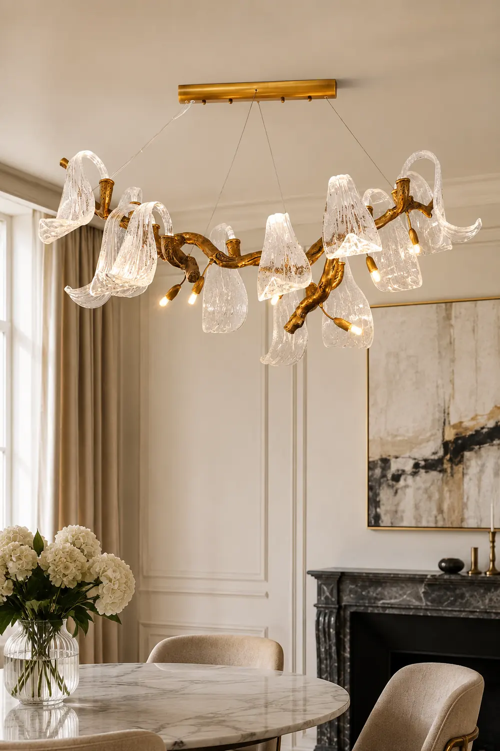 Icarus Wings Horizontal Chandelier - Lumpaz