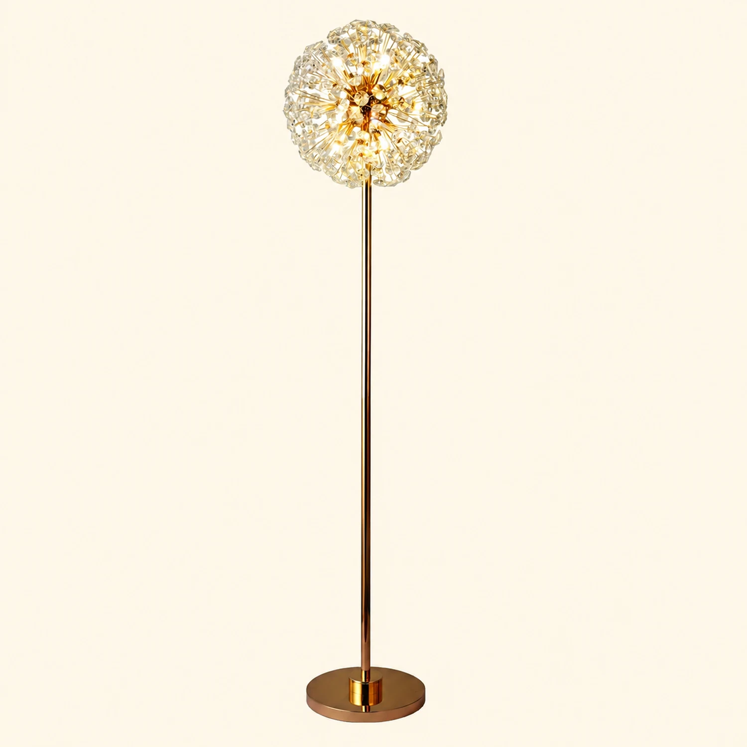 Crystal Dandelion Floor Lamp - Lumpaz