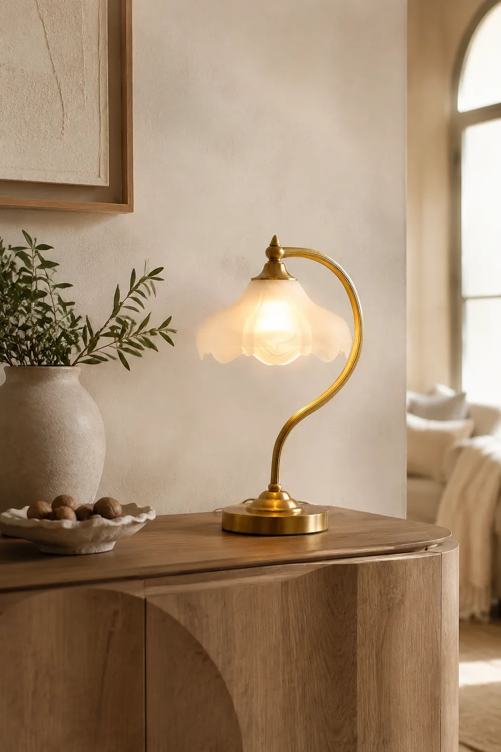 Magnolya Flower Table Lamp - Lumpaz