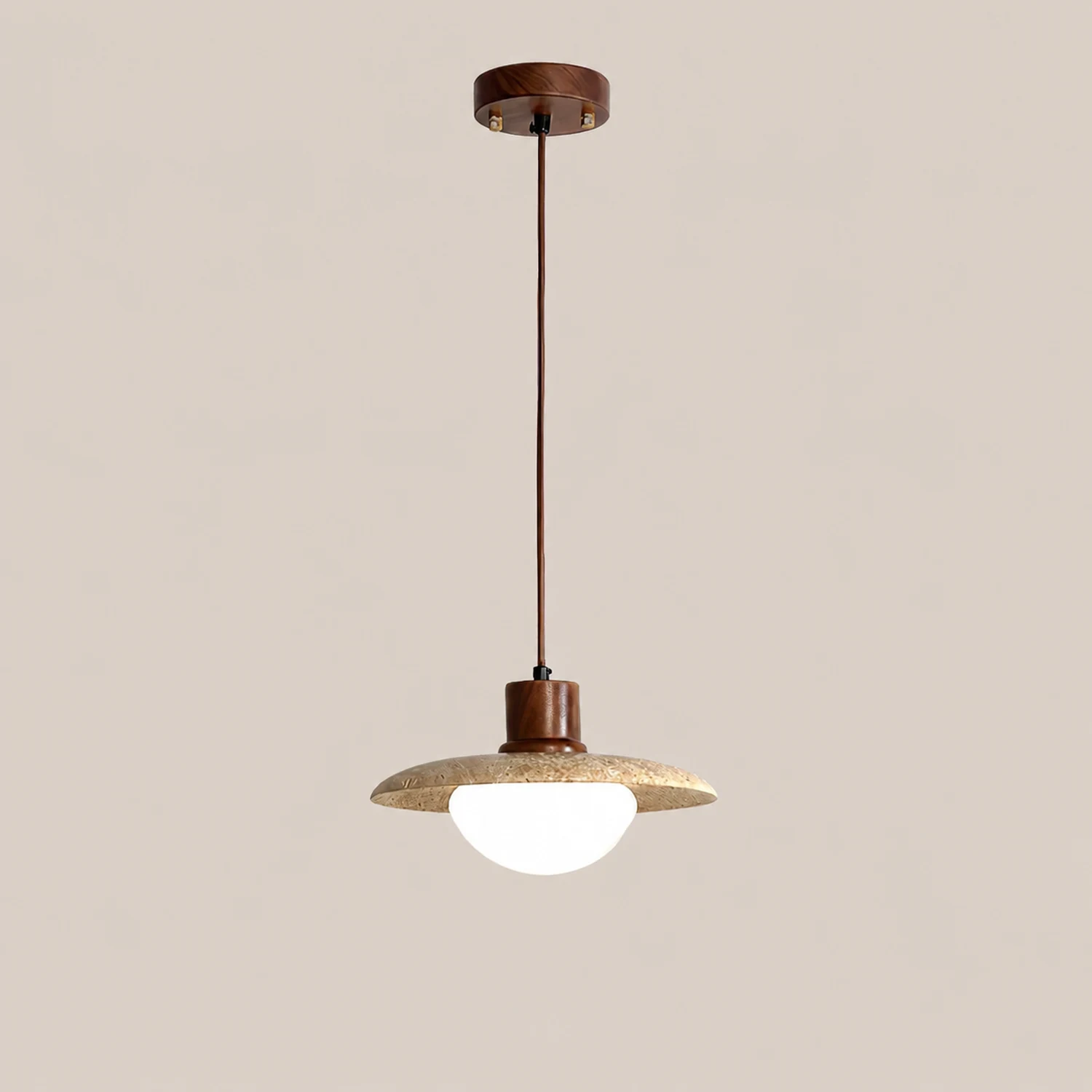 Travertine Pendant Lamp - Lumpaz