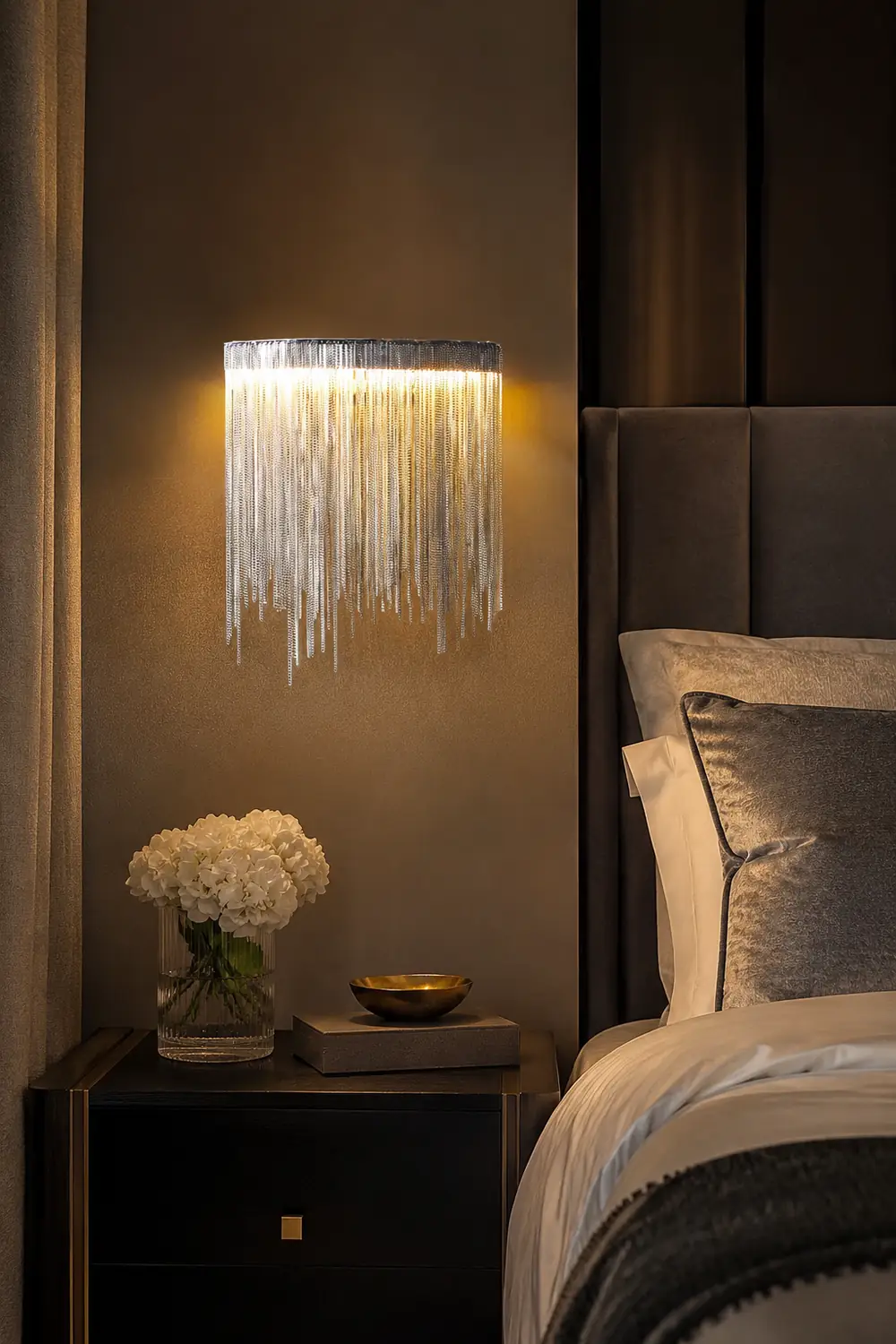 Cadena Tassel Wall Lamp - Lumpaz
