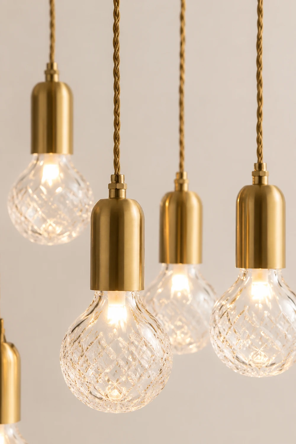 Crystal Bulb Pendant Light - Lumpaz