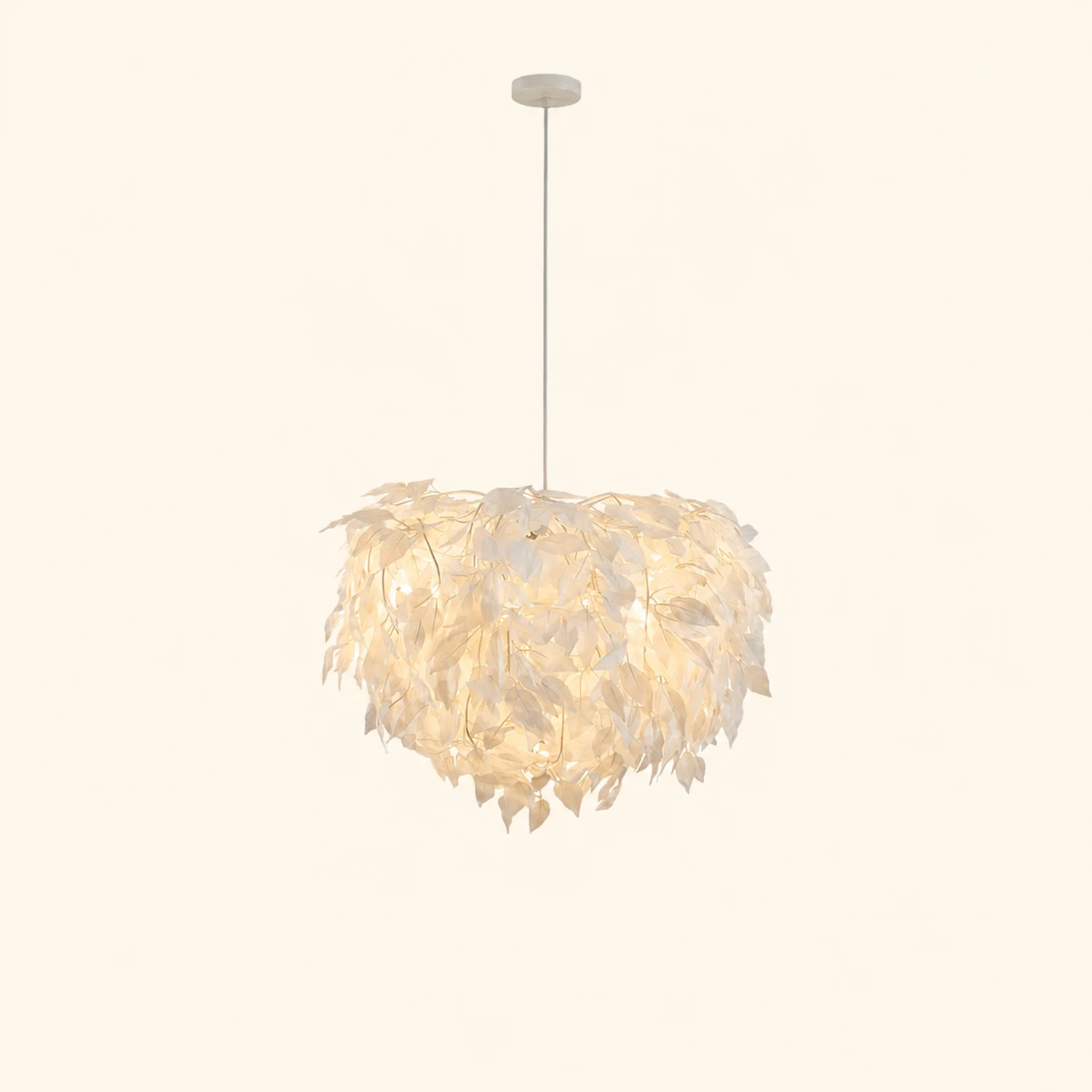 Plastic Leaves Pendant Lamp - Lumpaz