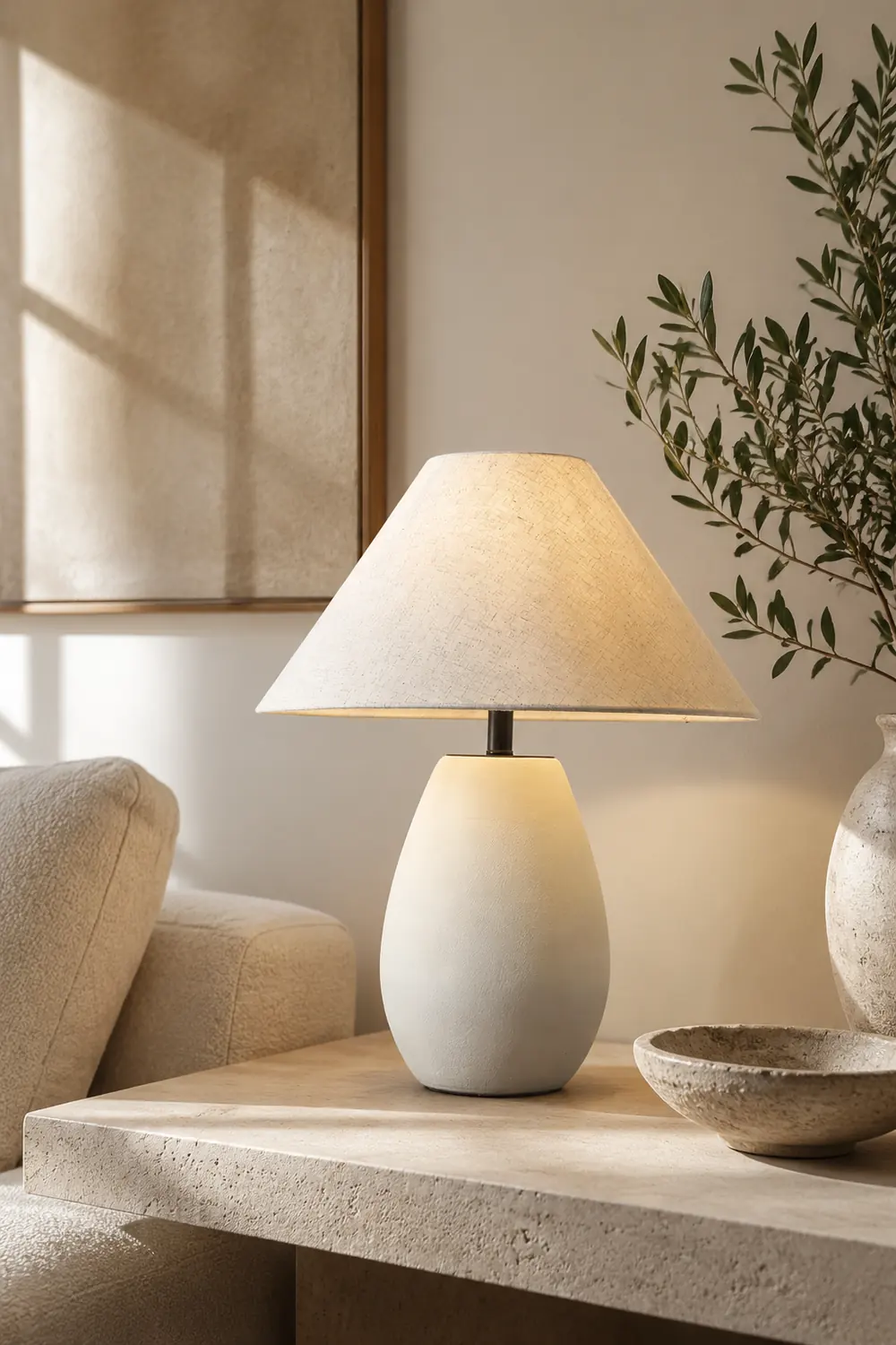 Scatchard Ceramic Table Lamp - Lumpaz