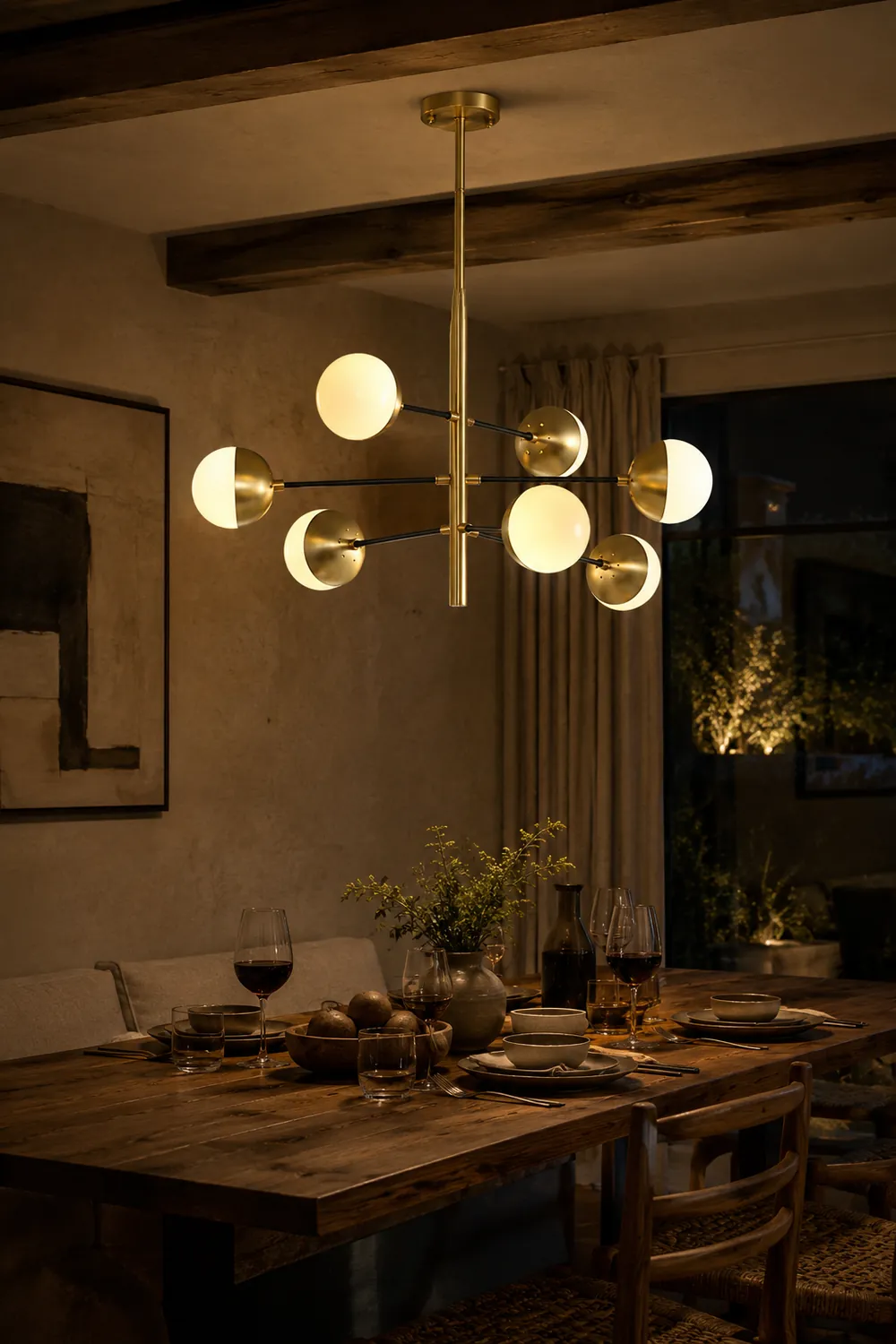 Compass Chandelier - Lumpaz