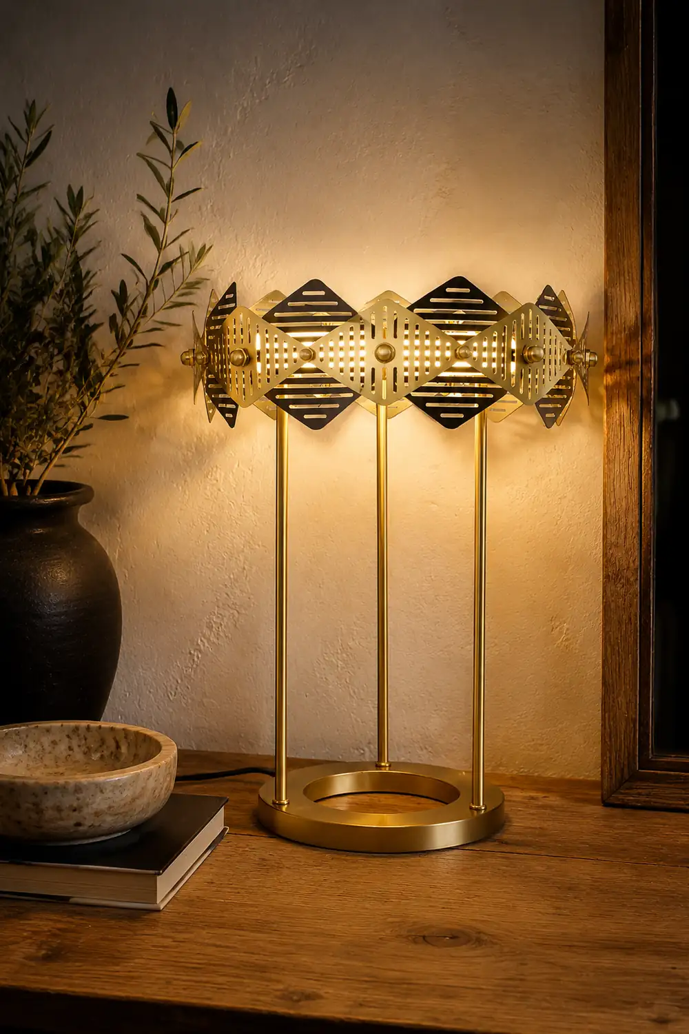 Rote Table Lamp - Lumpaz