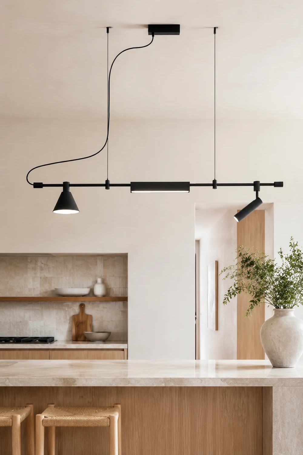 Horizontal Linear LED Pendant Lamp - Lumpaz