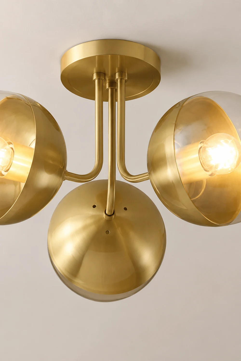 Brass Globulars Ceiling Lamp - Lumpaz