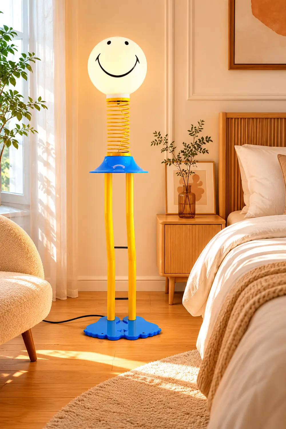 Spiral Spring Floor Lamp - Lumpaz