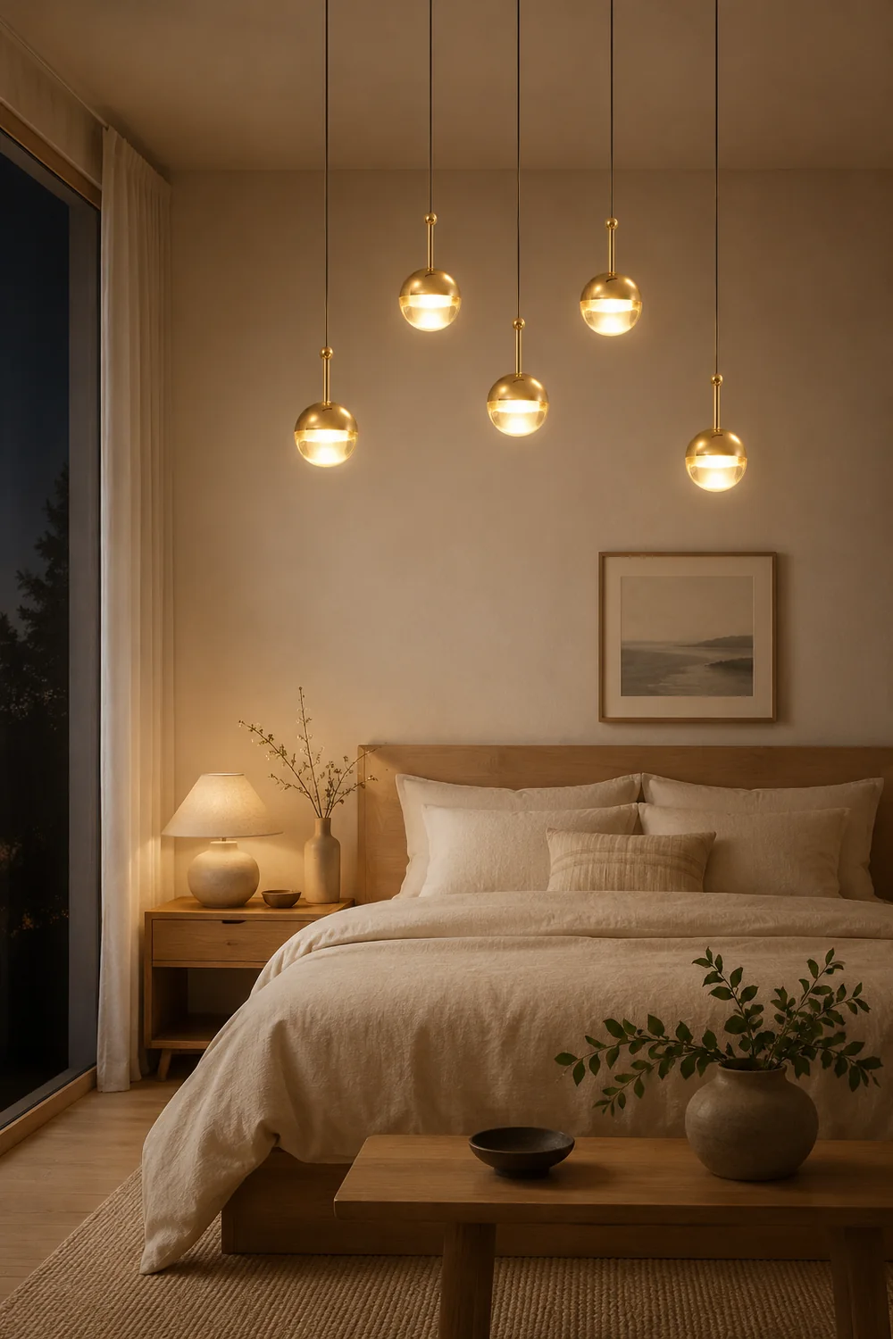Stylish Ball Chandelier - Lumpaz