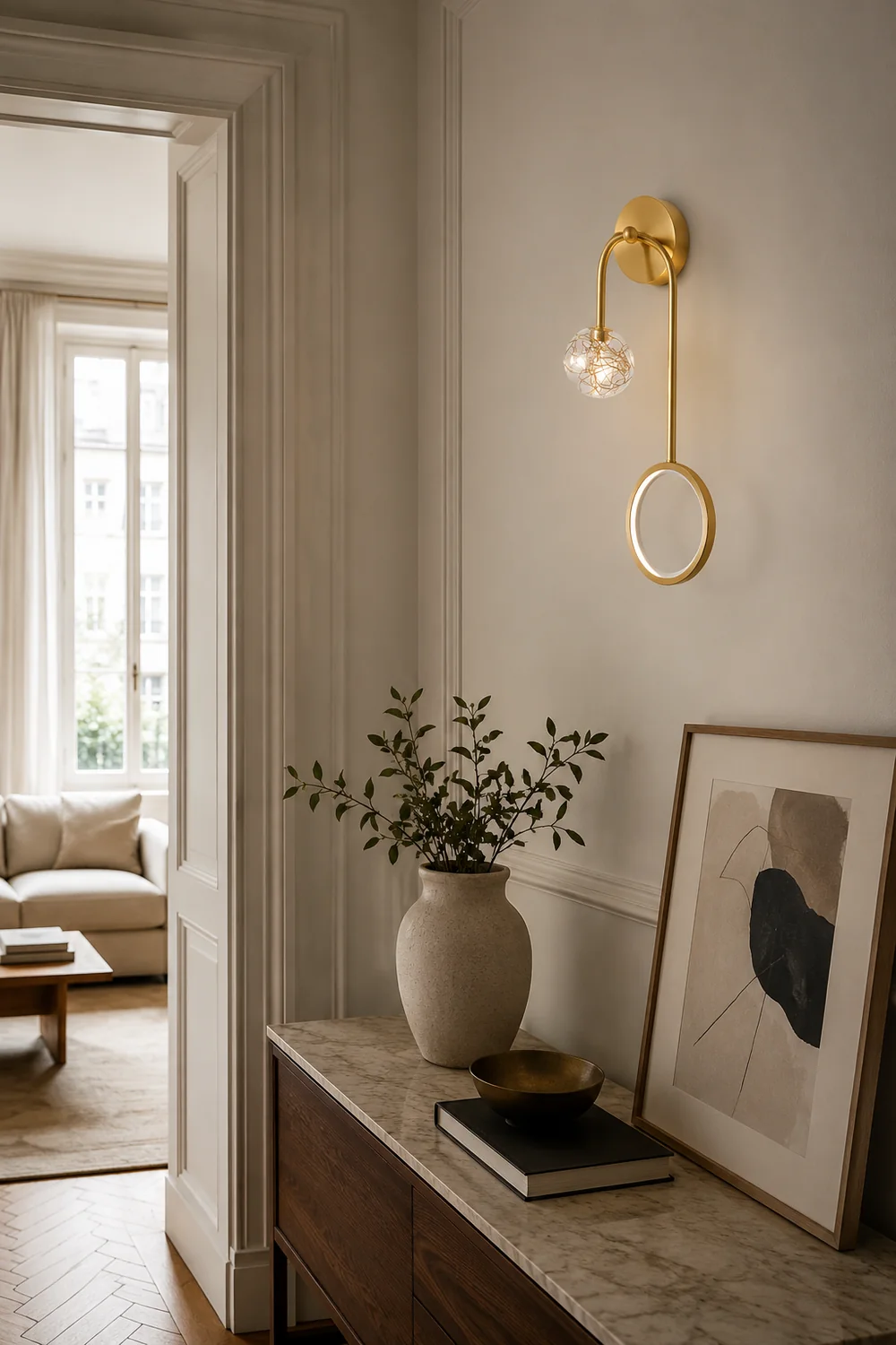 Gypsophila Wall Lamp - Lumpaz