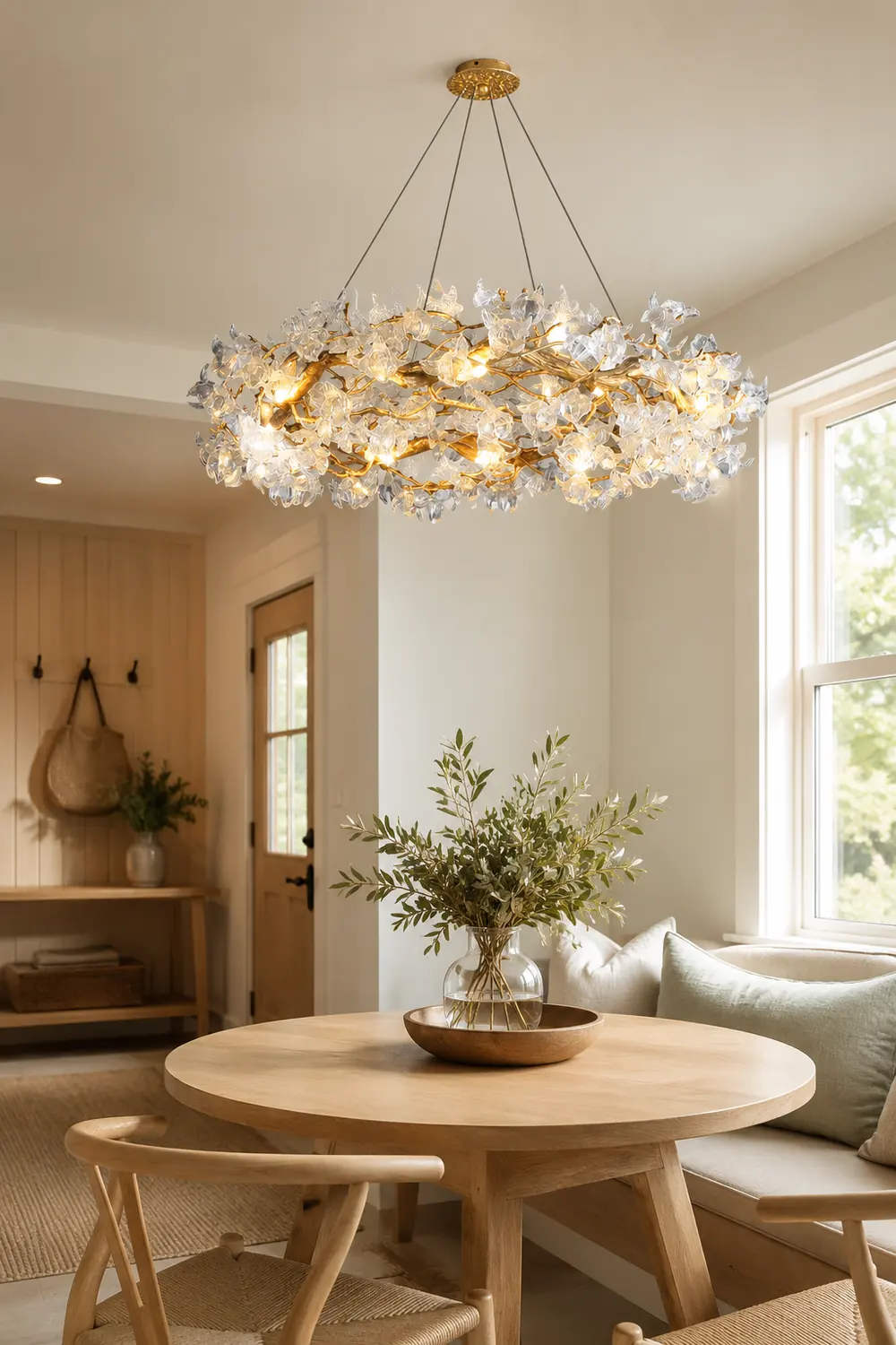 Hibiscus Flower Chandelier - Lumpaz