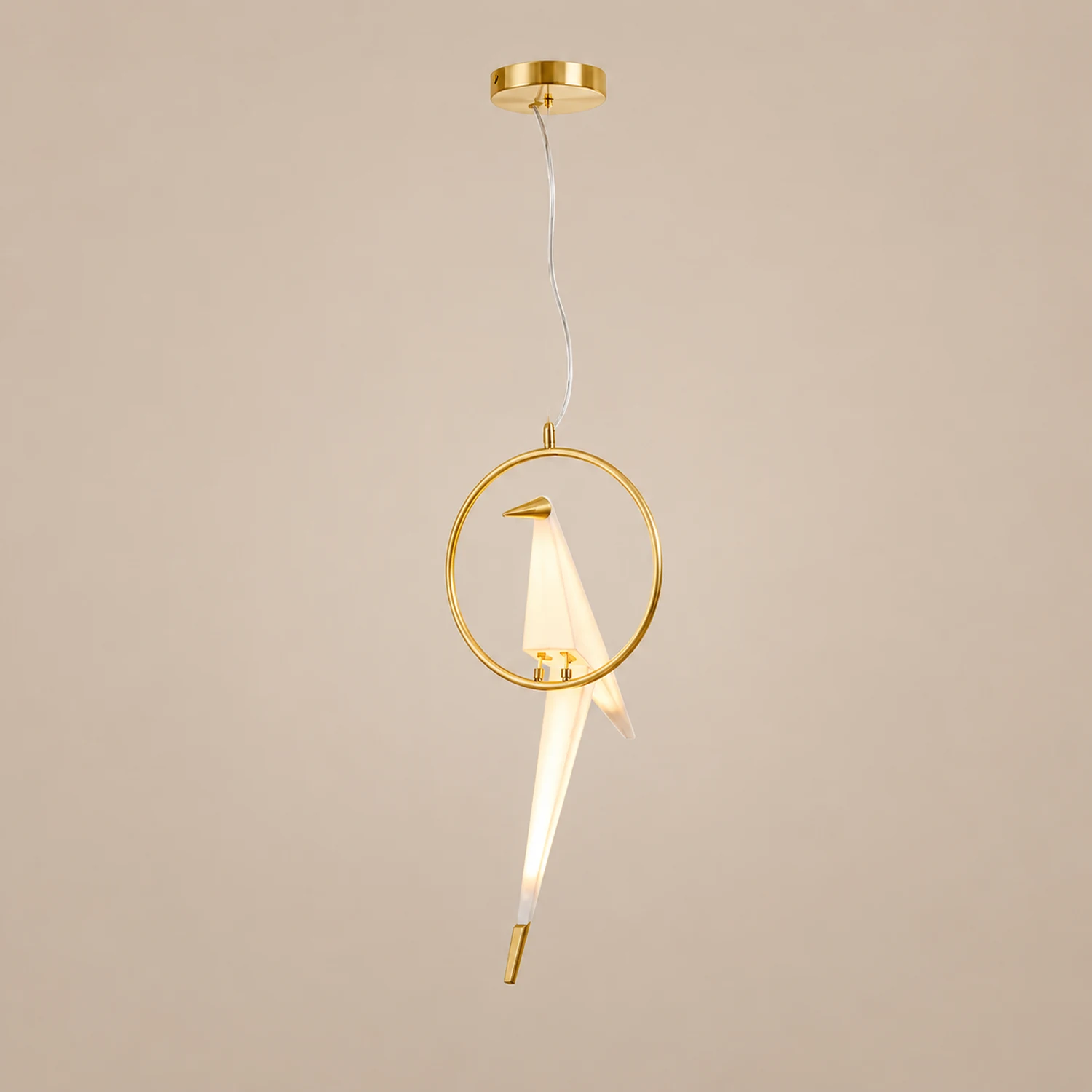 Perching Bird Chandelier - Lumpaz