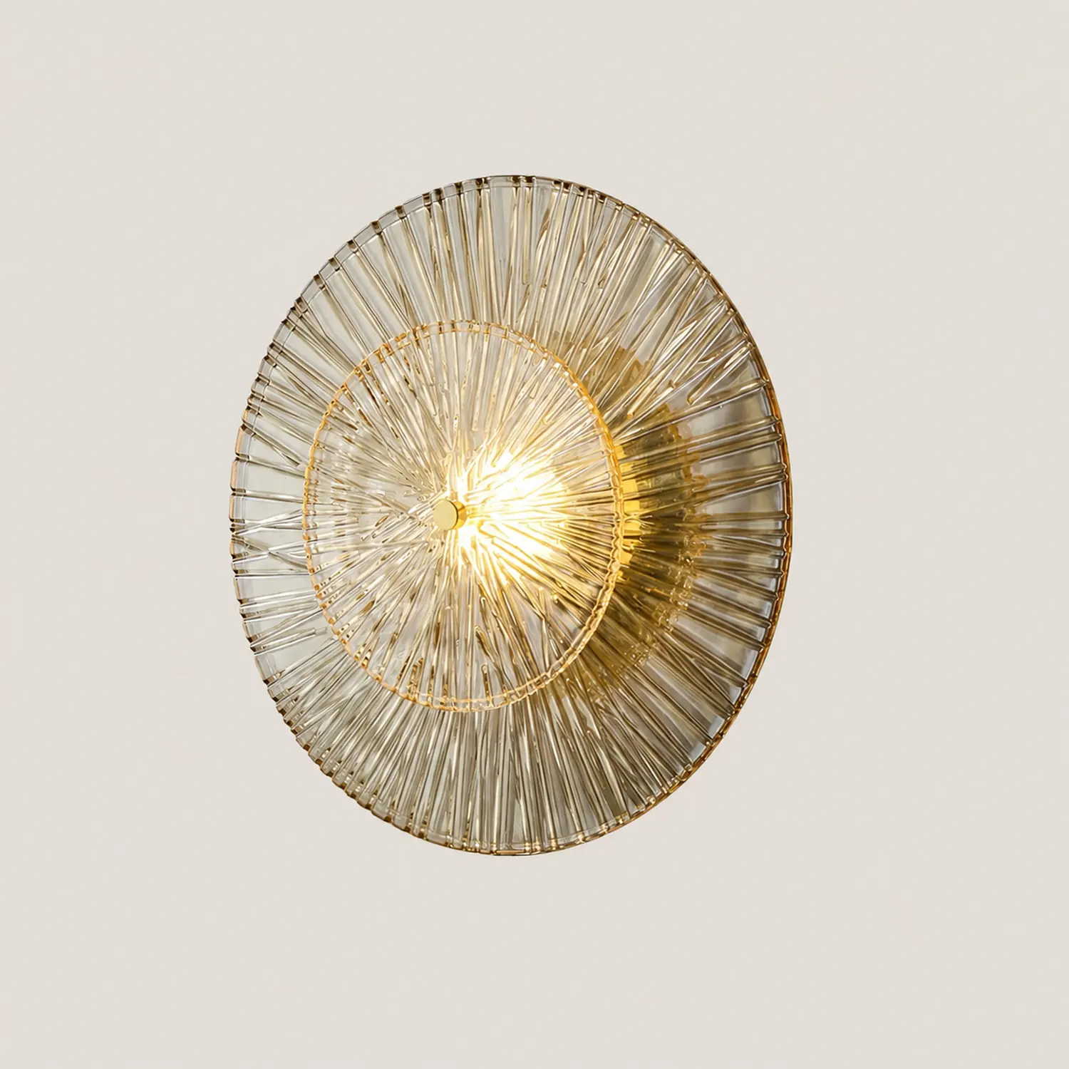 Round Crystal Wall Lamp - Lumpaz