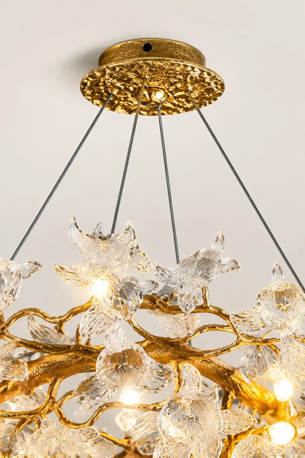 Hibiscus Flower Chandelier - Lumpaz