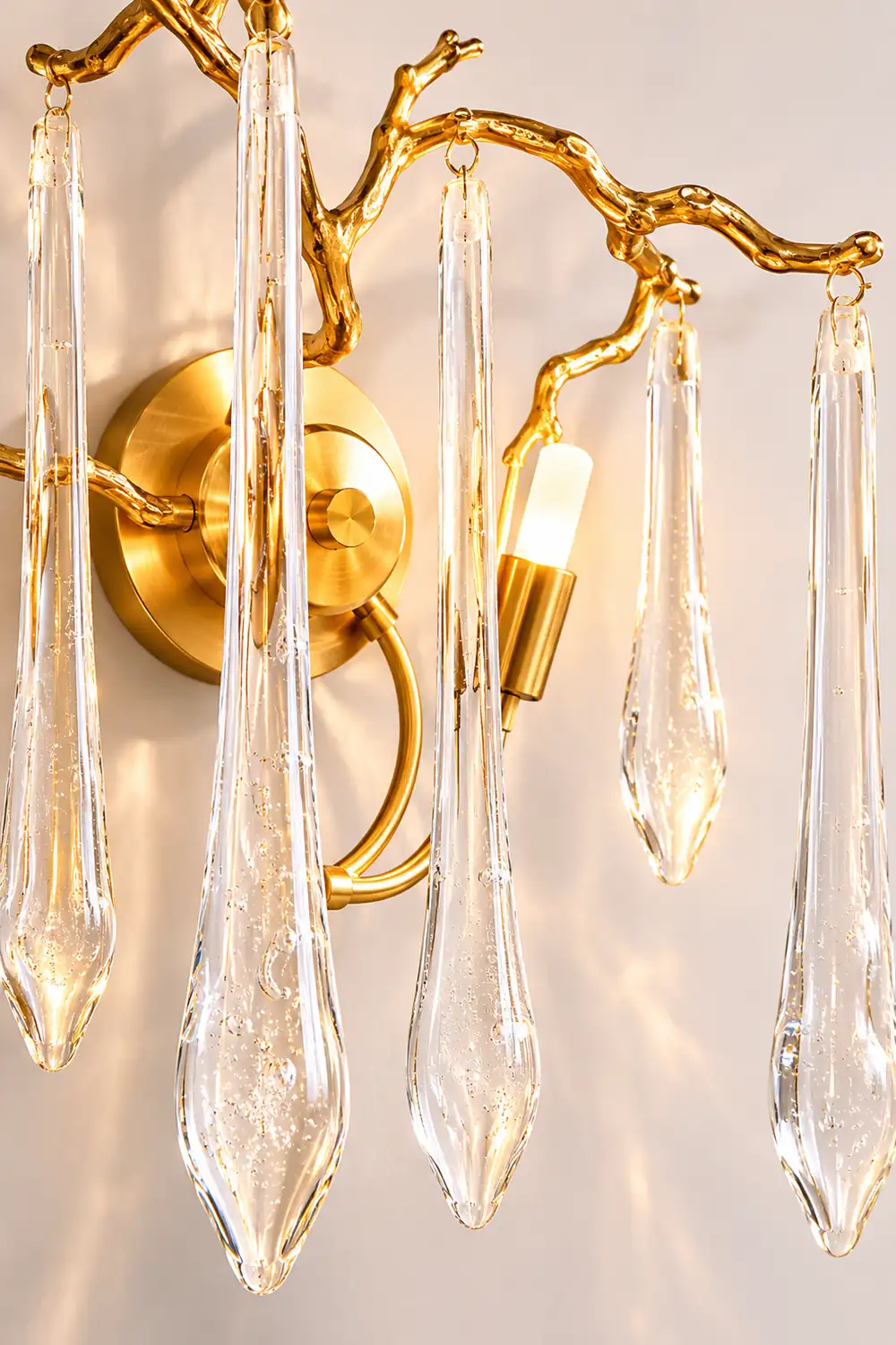 Aqua Salix Wall Lamp - Lumpaz