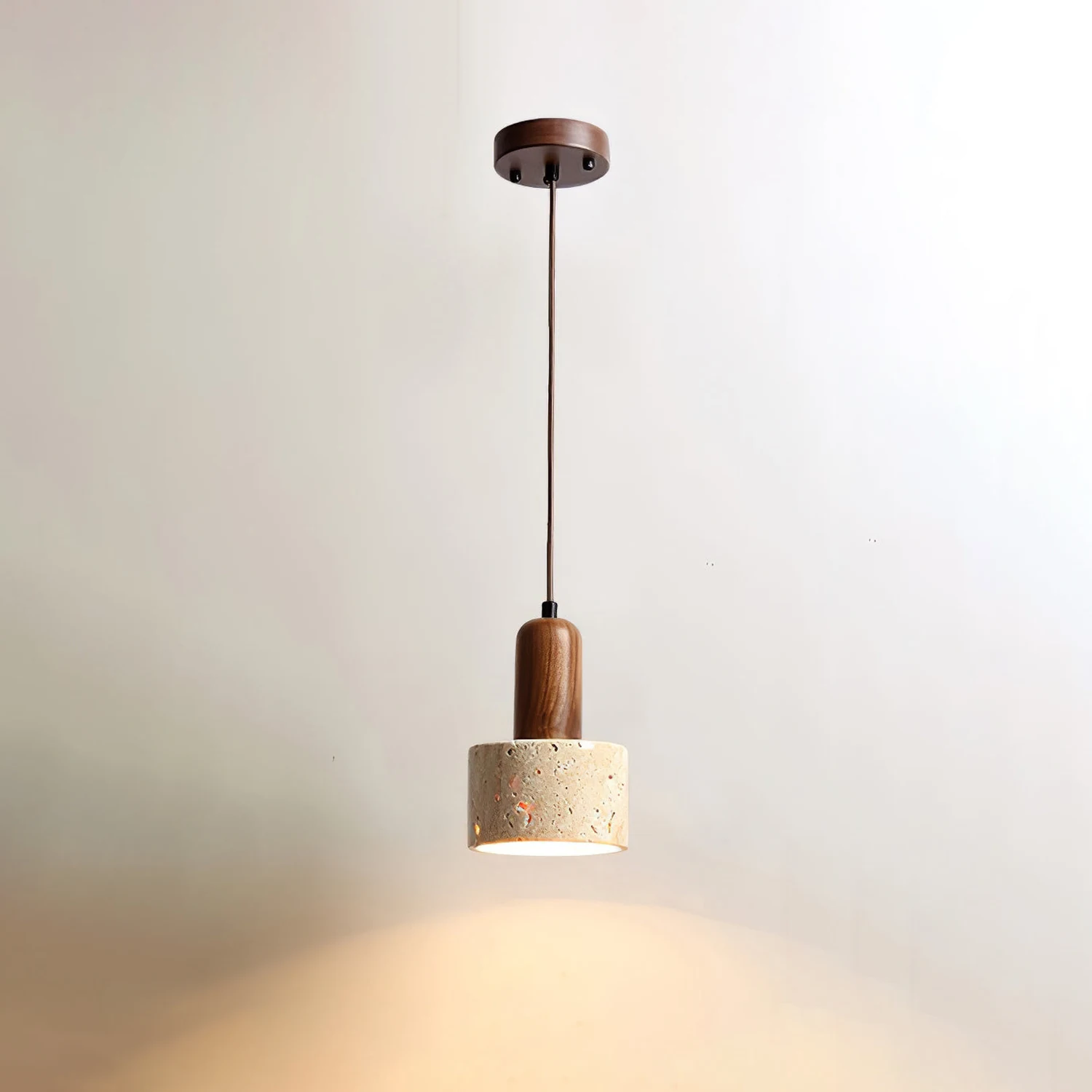 Travertine Pendant Lamp - Lumpaz