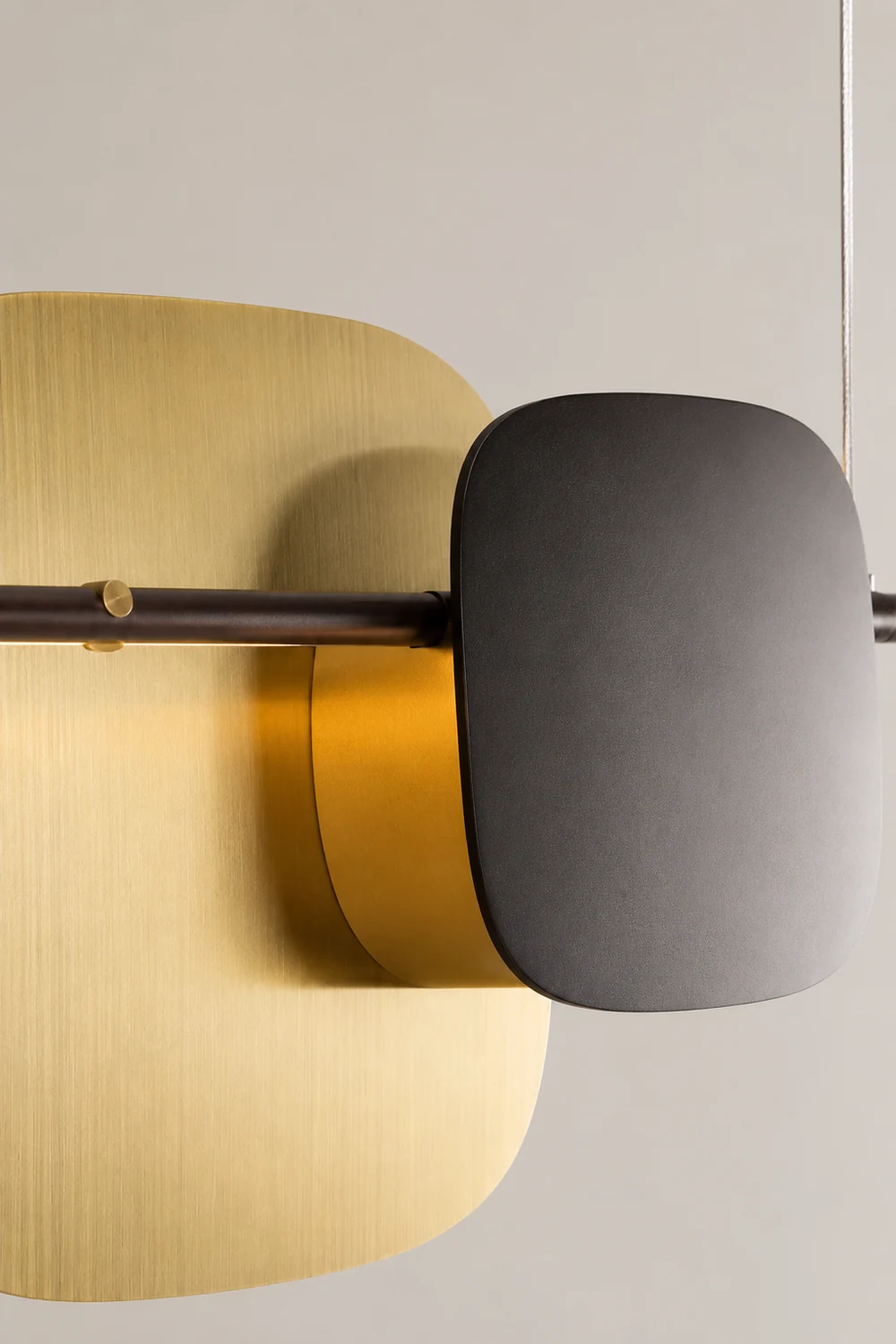 Rounded square Chandelier - Lumpaz