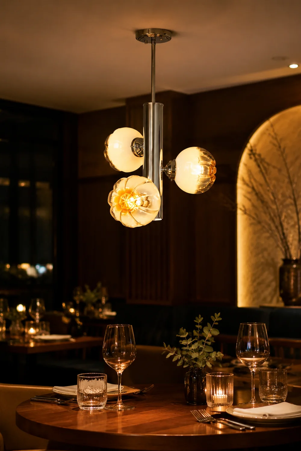 Flower Bud Chandelier - Lumpaz