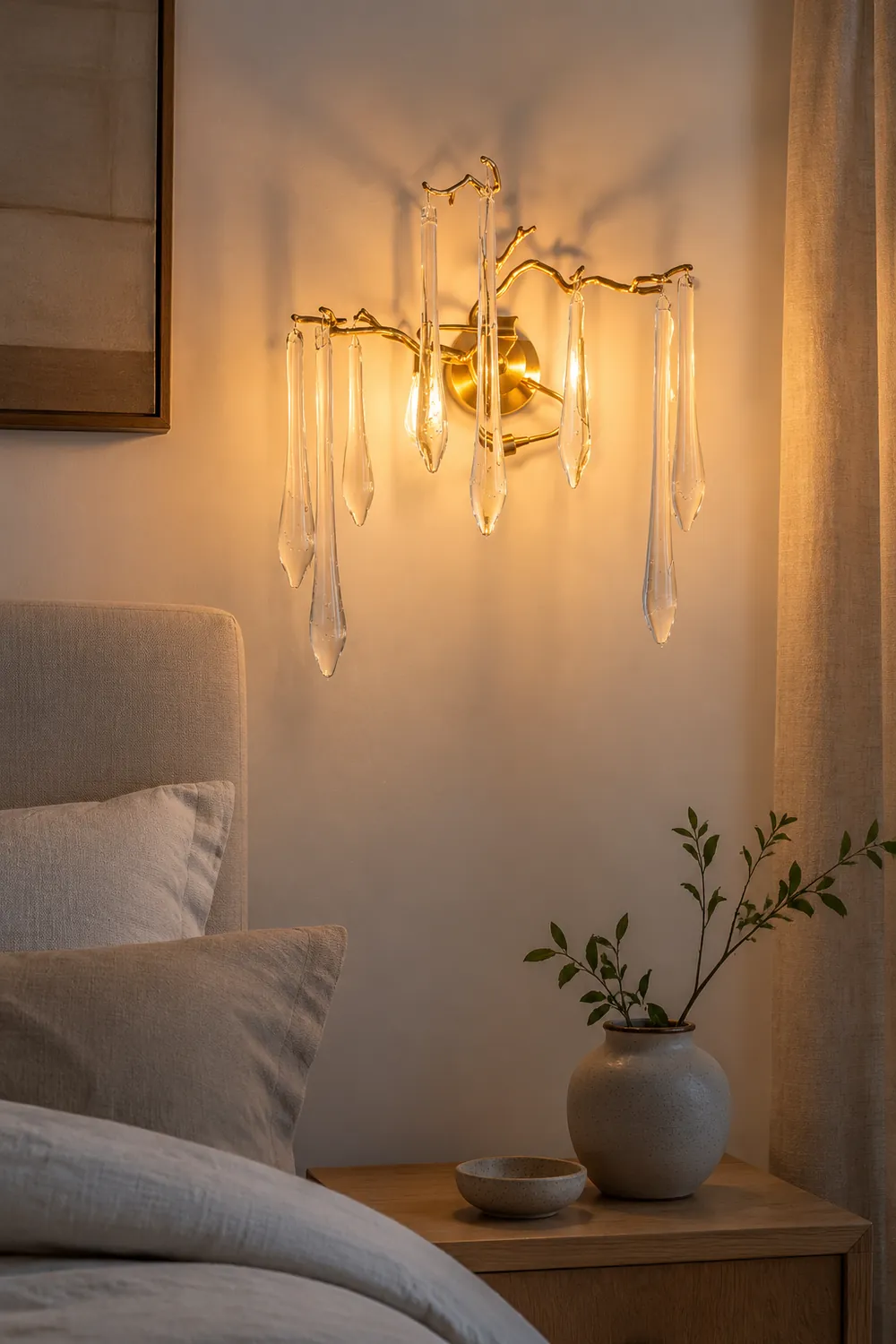 Aqua Salix Wall Lamp - Lumpaz