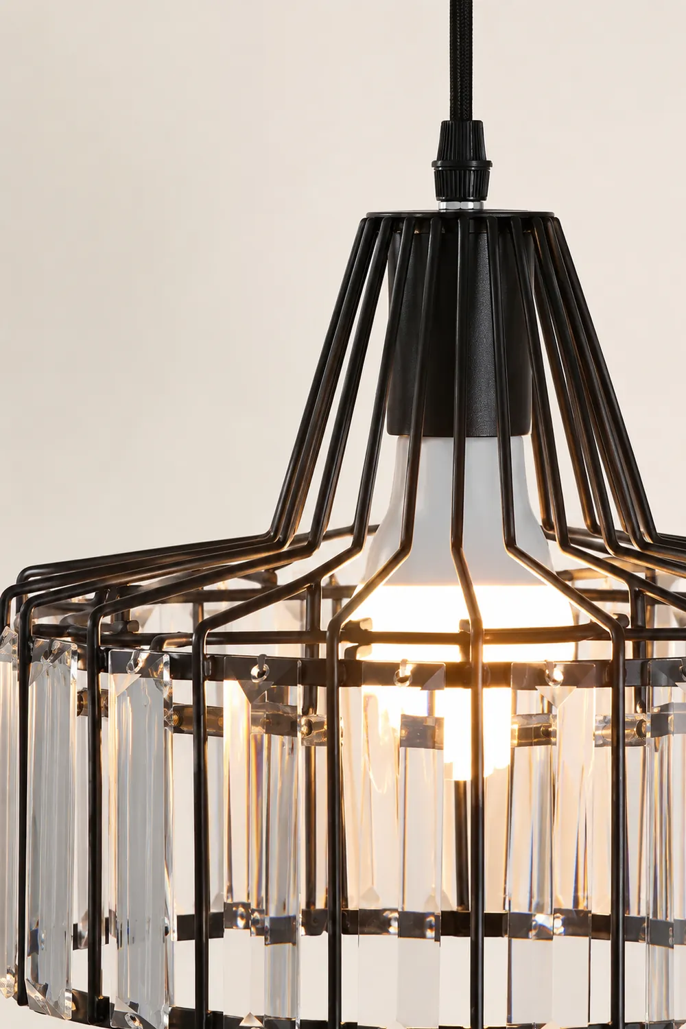 Bruckner Crystal Pendant Lamp - Lumpaz
