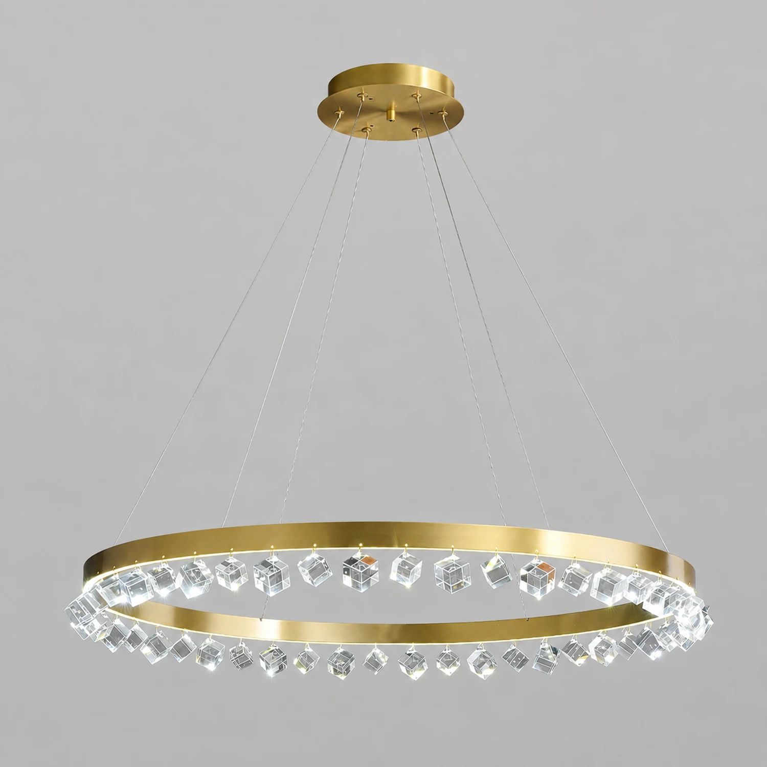 Loop Crystal Chandelier - Lumpaz