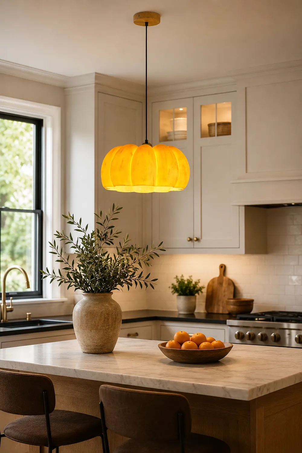 Pumpkin Pendant Lamp - Lumpaz