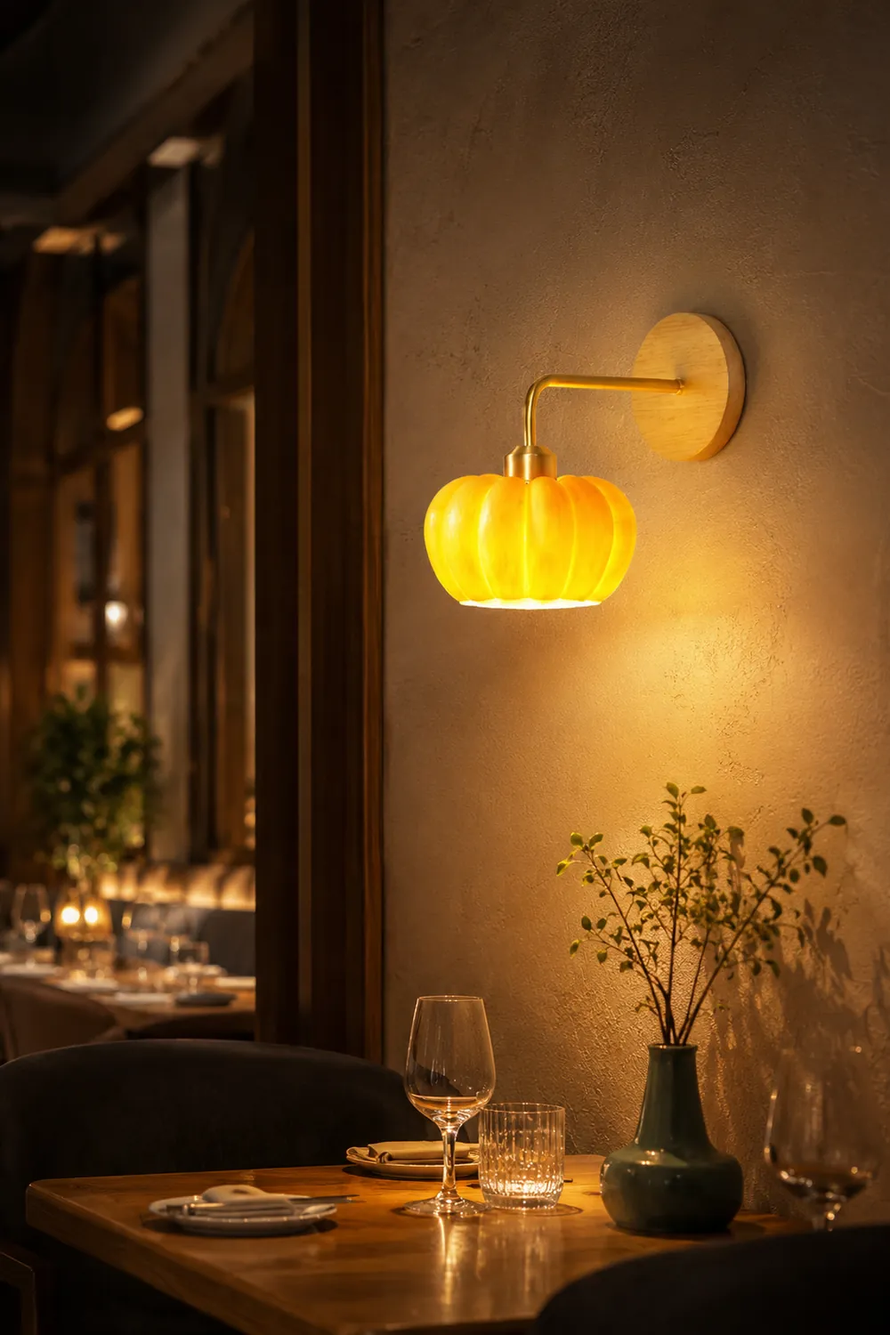 Pumpkin Wall Lamp - Lumpaz