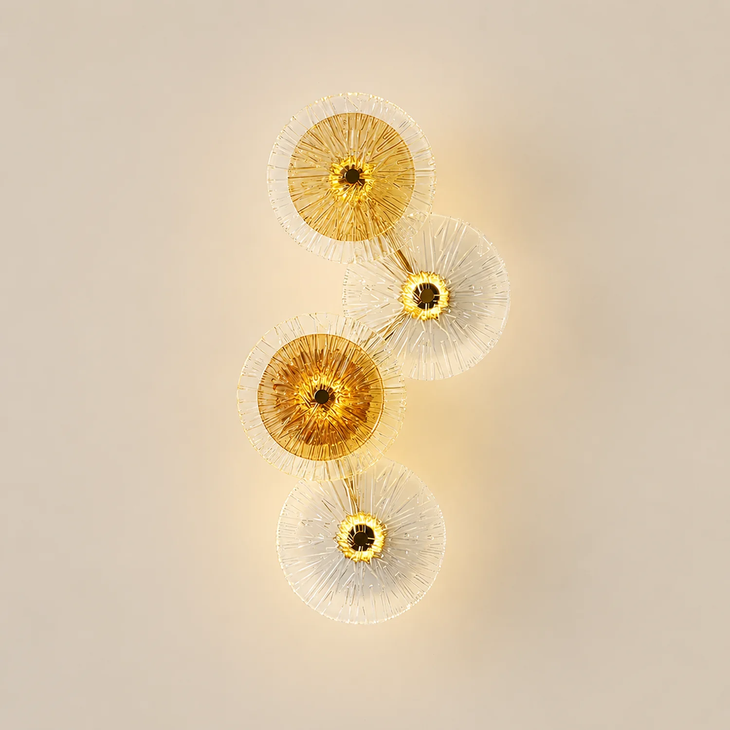 Lotus Leaves Wall Lamp - Lumpaz