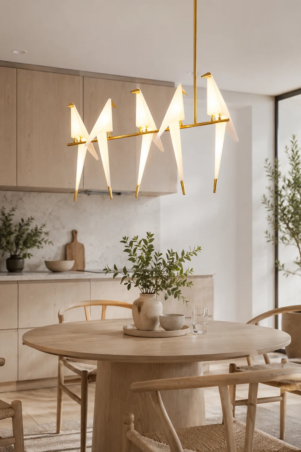 Perching Bird Chandelier - Lumpaz
