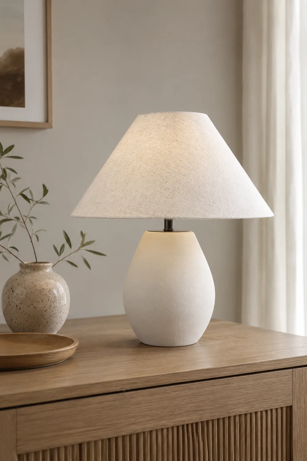 Scatchard Ceramic Table Lamp - Lumpaz