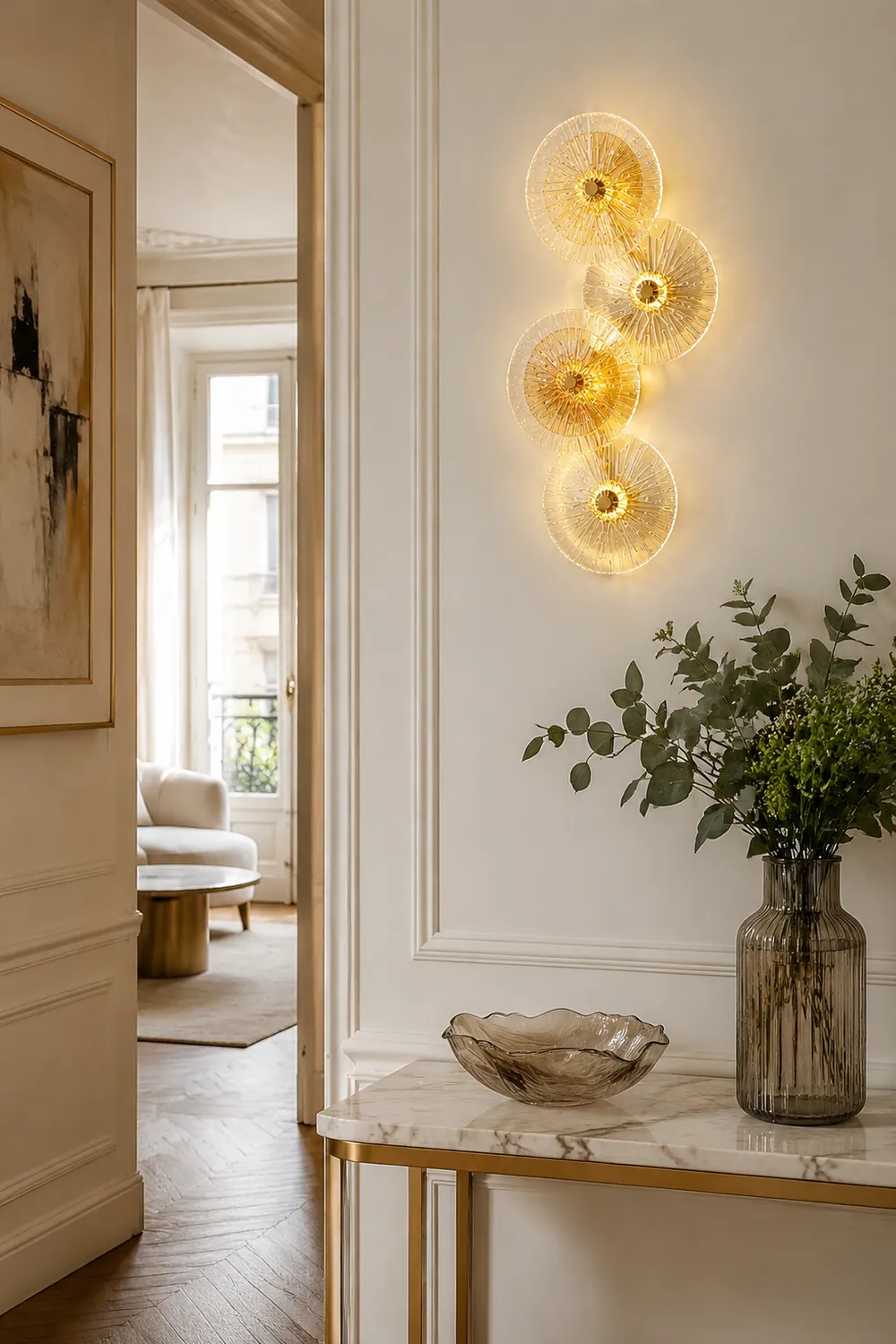 Lotus Leaves Wall Lamp - Lumpaz