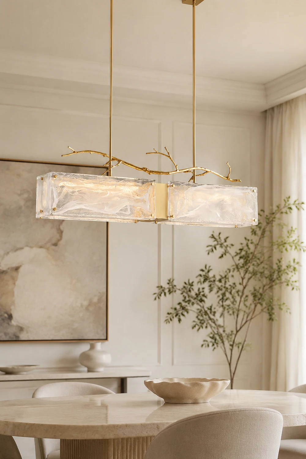 Thalassa Glass Chandelier - Lumpaz