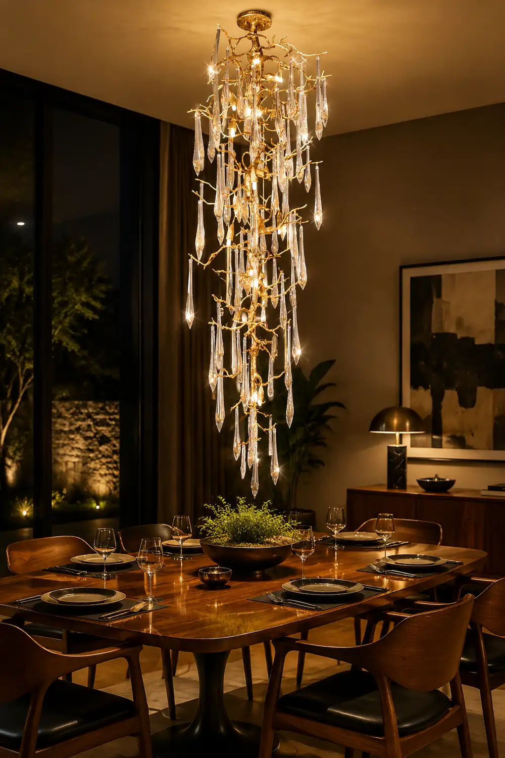 Glamour Glaze Chandelier - Lumpaz