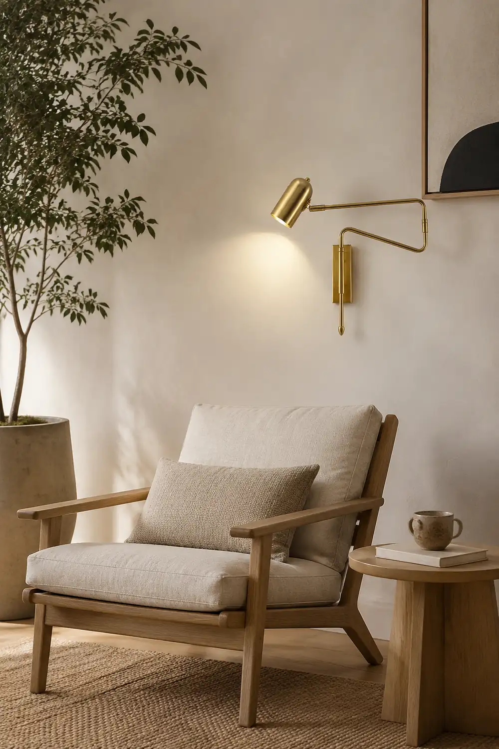 Long Arm Rotating Wall Lamp - Lumpaz