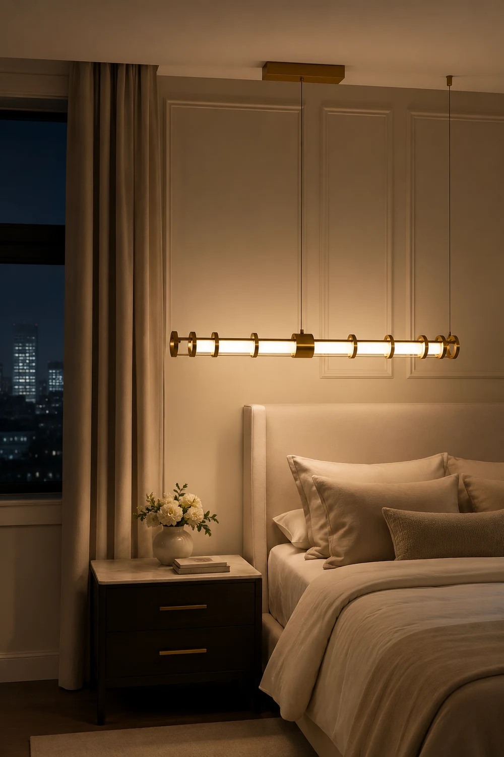 Round Tube Pendant Lamp - Lumpaz