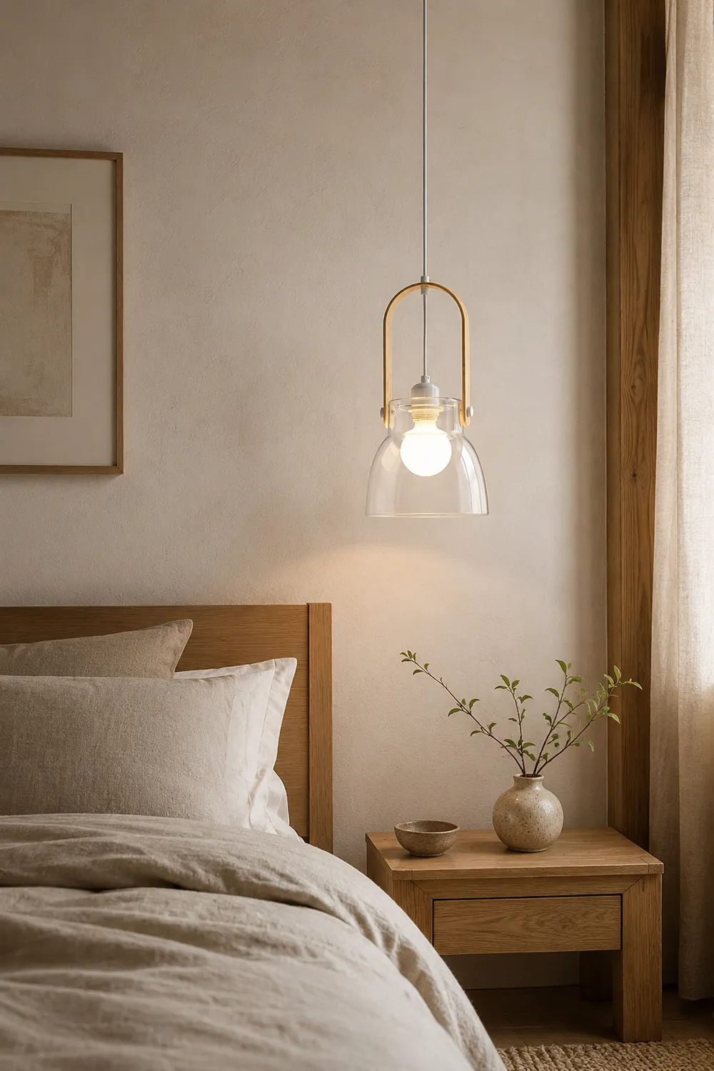Skandi Glass Pendant Lamp - Lumpaz