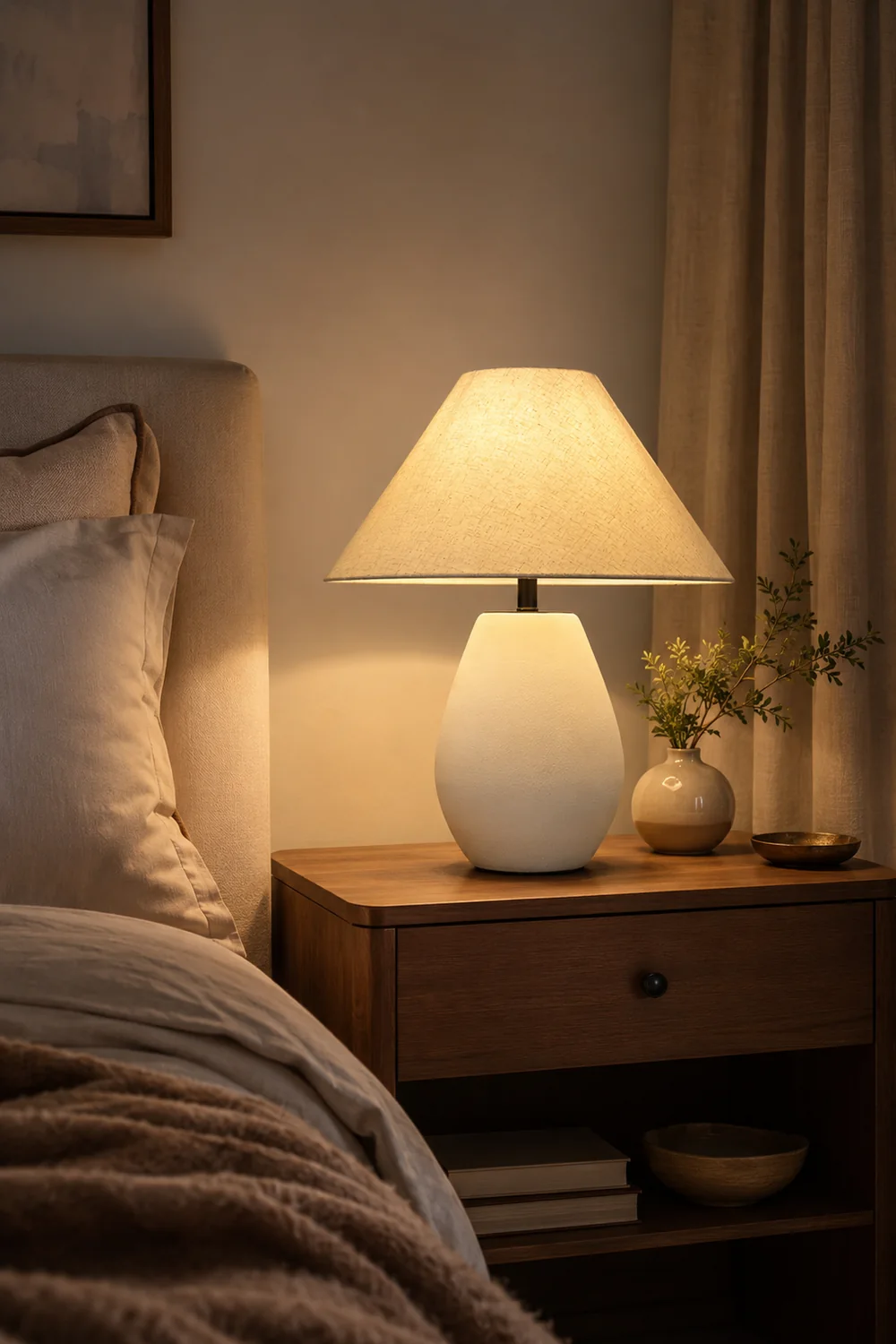Scatchard Ceramic Table Lamp - Lumpaz