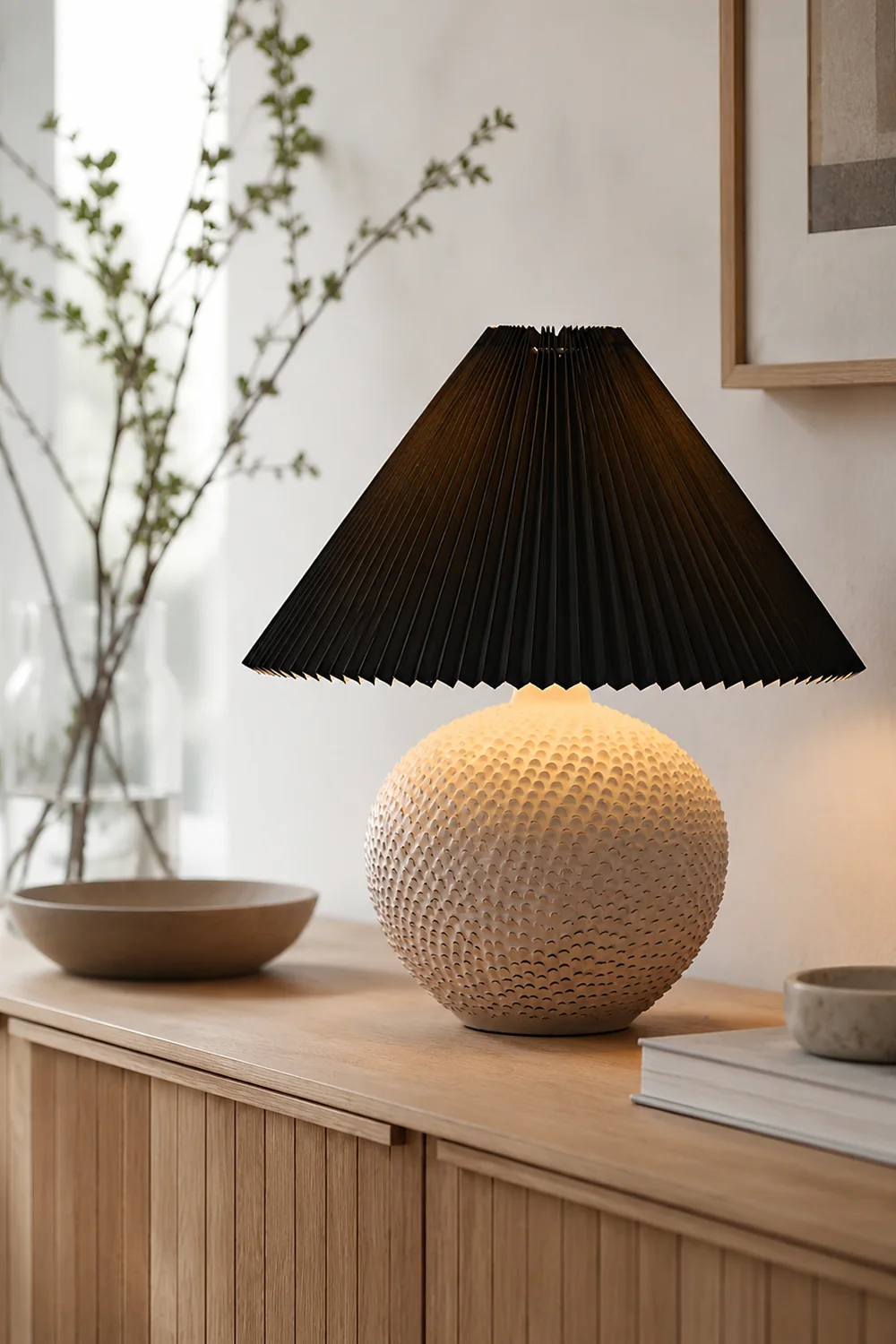 Textured Ceramic Table Light - Lumpaz