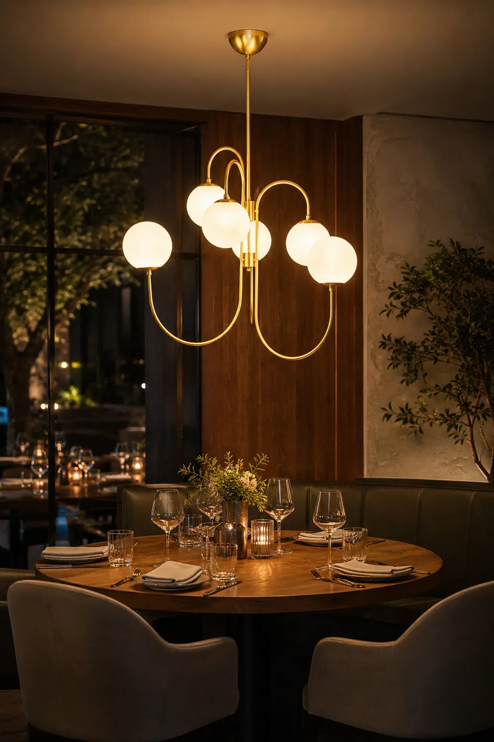 Gooseneck Chandeliers - Lumpaz