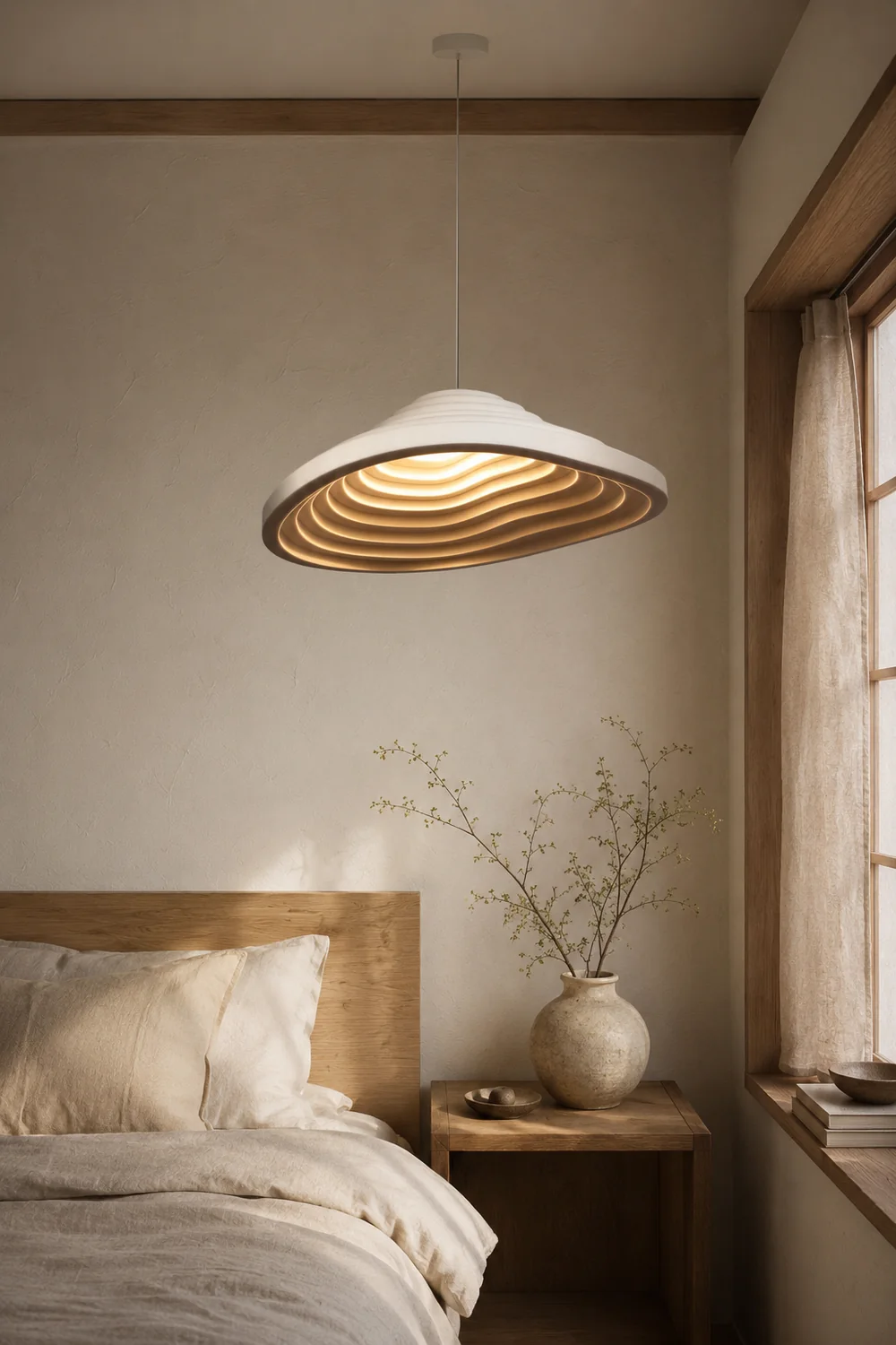 Rice Field Acoustic Pendant Lamp - Lumpaz