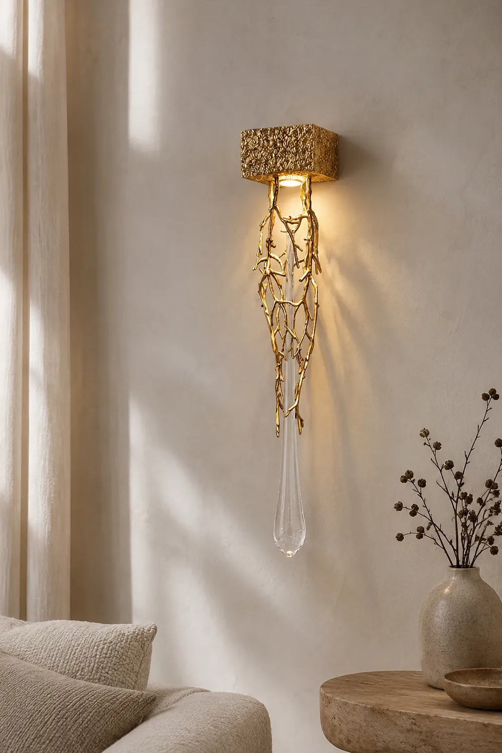 Liquid Drop Wall Lamp - Lumpaz