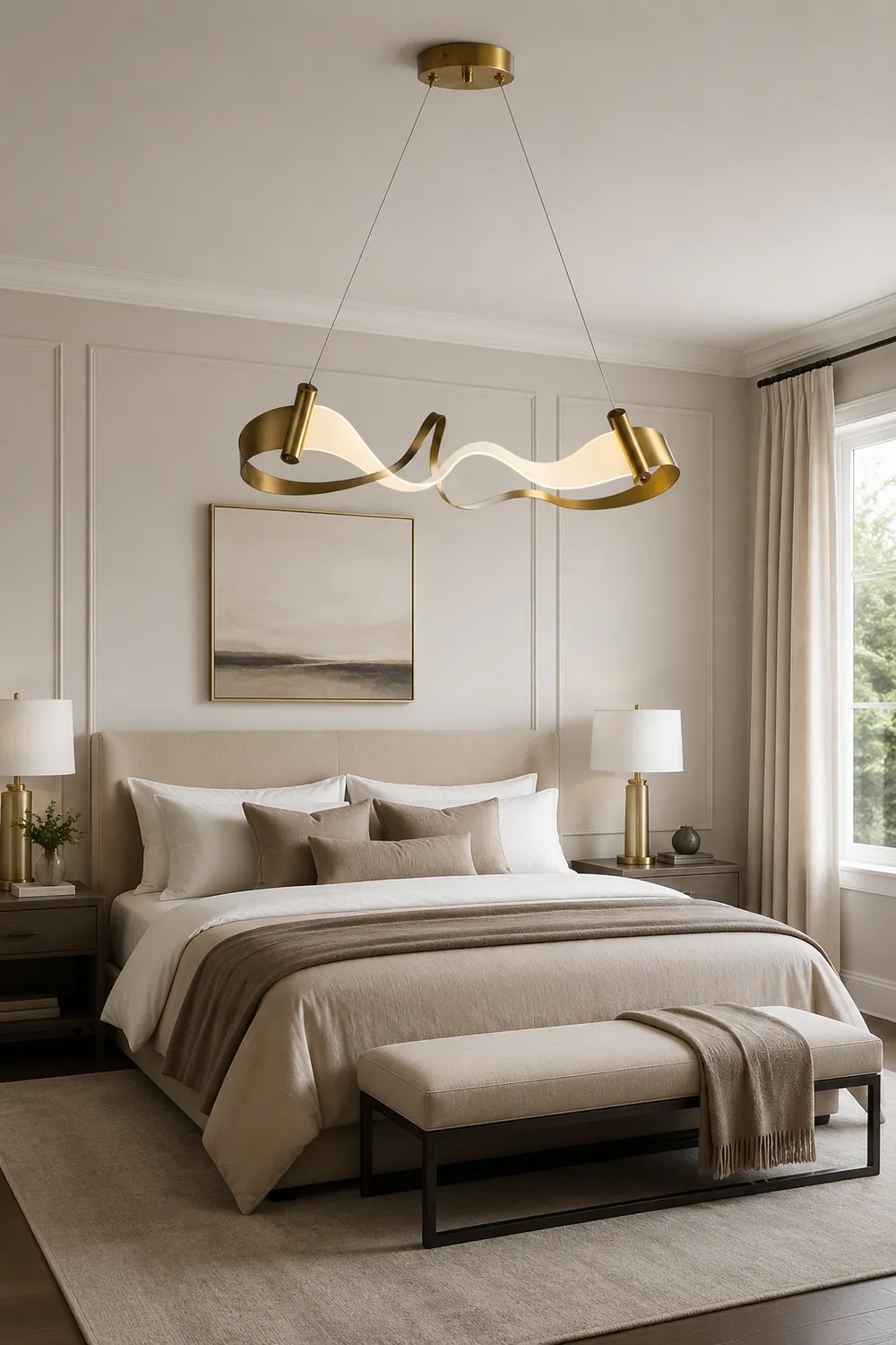 Zephyr LED Linear Chandelier - Lumpaz
