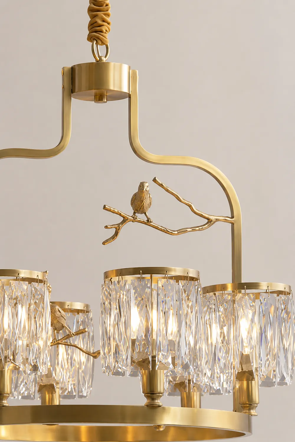 Crystal Bird Chandelier - Lumpaz