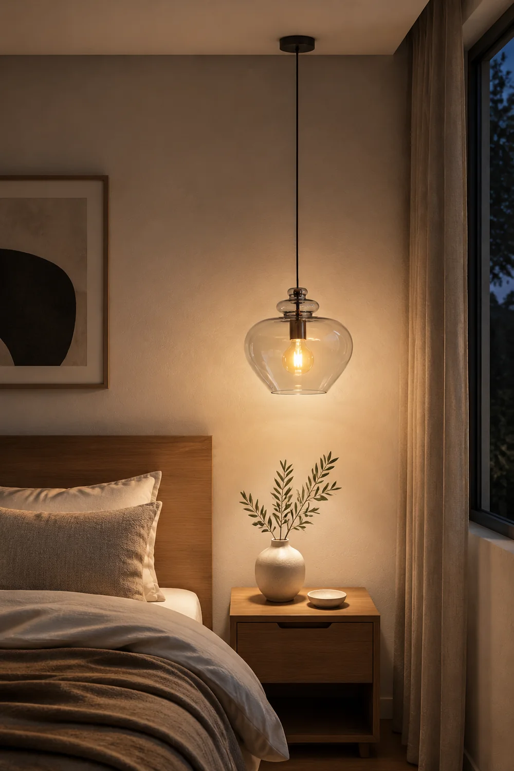 Grace Glass Pendant Lamp - Lumpaz