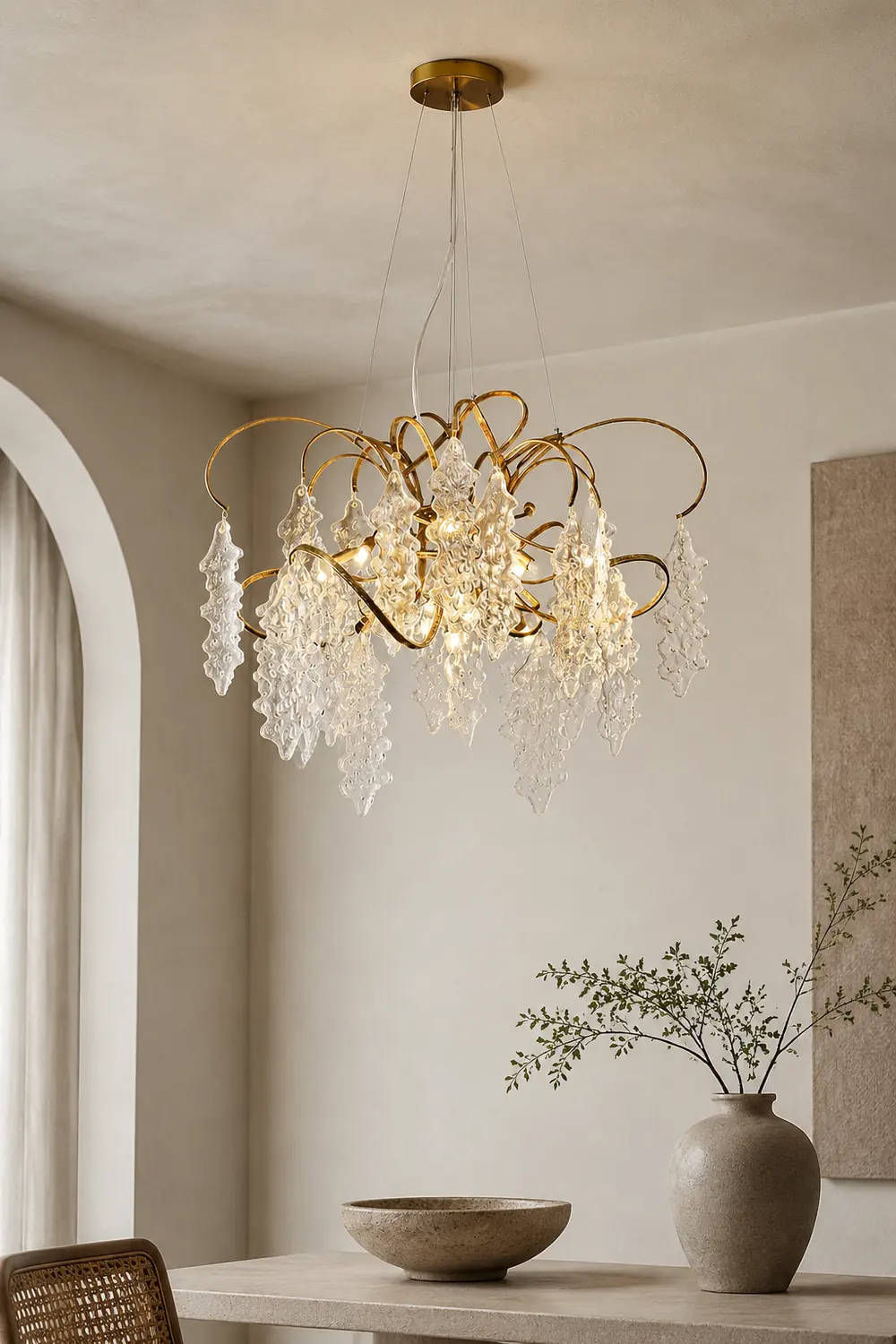 Niagara Round Chandelier - Lumpaz