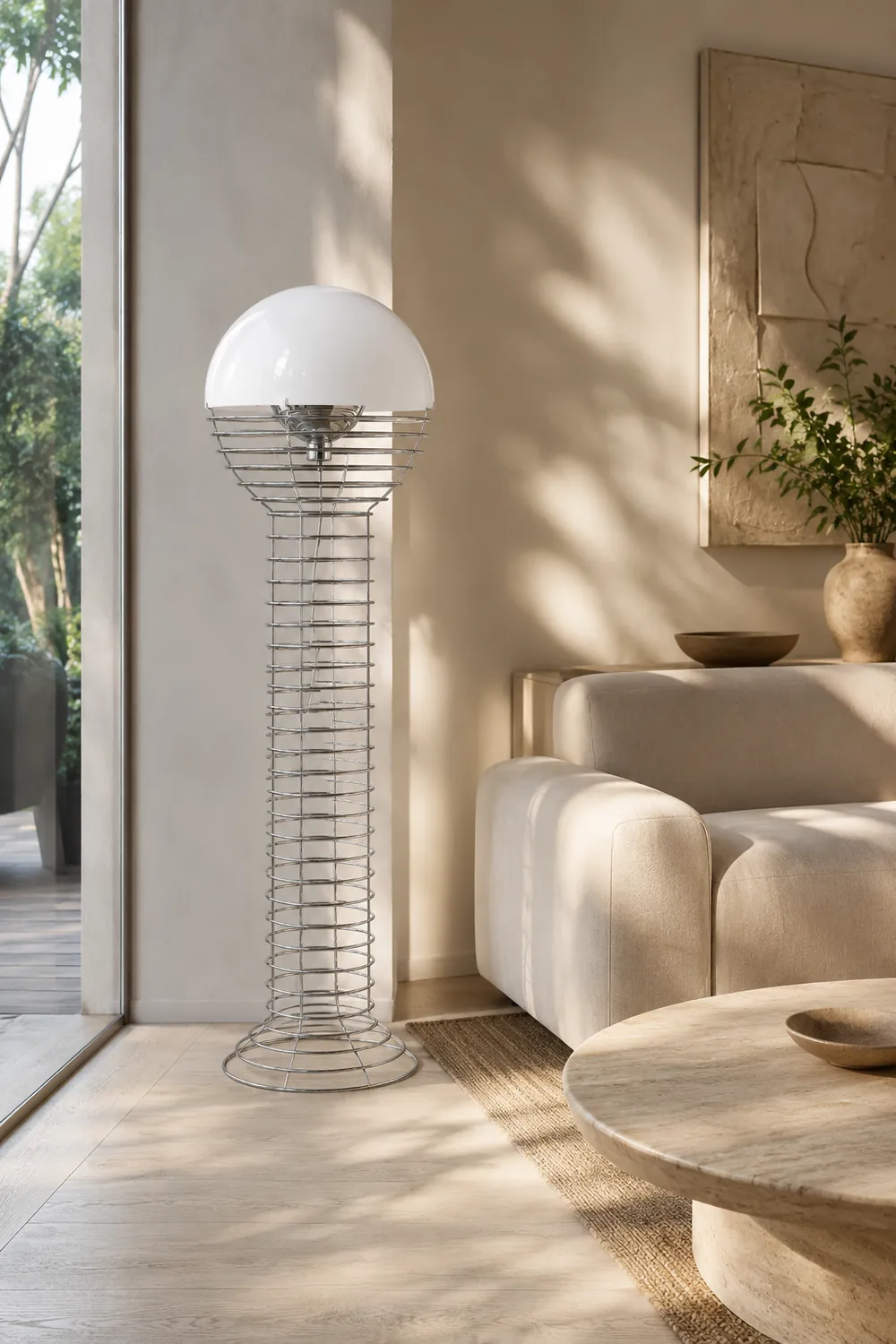 Wire Floor Lamp - Lumpaz