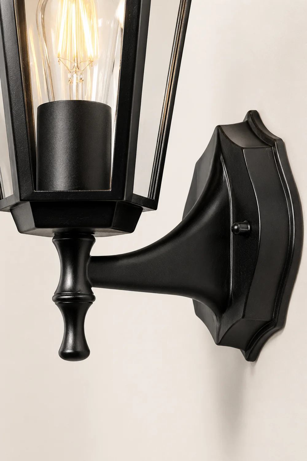 Retro Hexagonal Waterproof European Style Outdoor Wall Lights Wall Lamp - Lumpaz