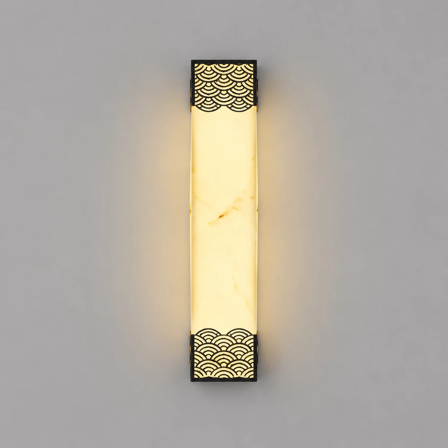 Rectangular Resin LED Waterproof Vintage Outdoor Wall Lights Wall Lamp - Lumpaz